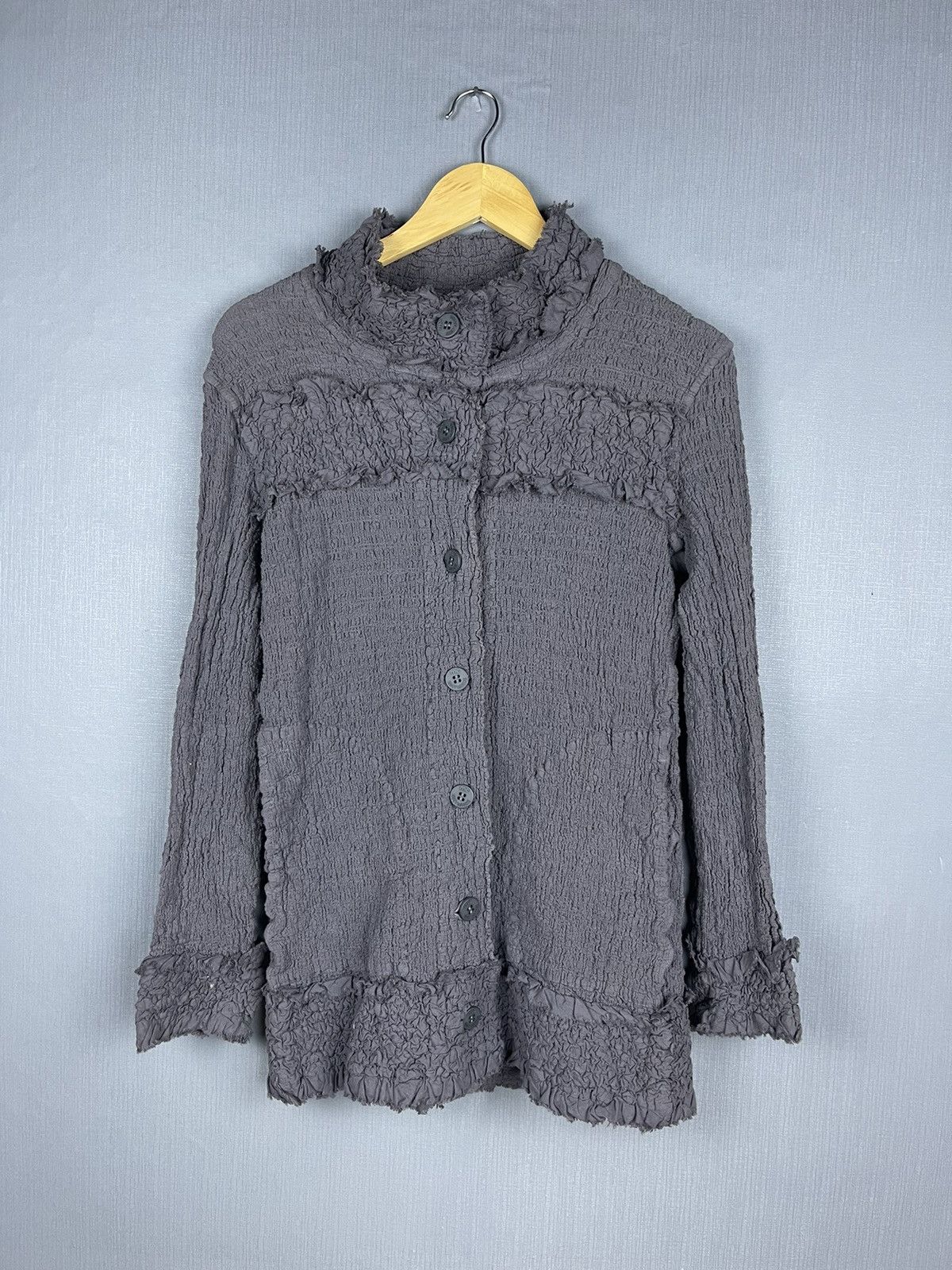 Issey Miyake 🔥ISSEY MIYAKE Cauliflower Pleats Please Button Jacket Size M / US 6-8 / IT 42-44 - 1 Thumbnail