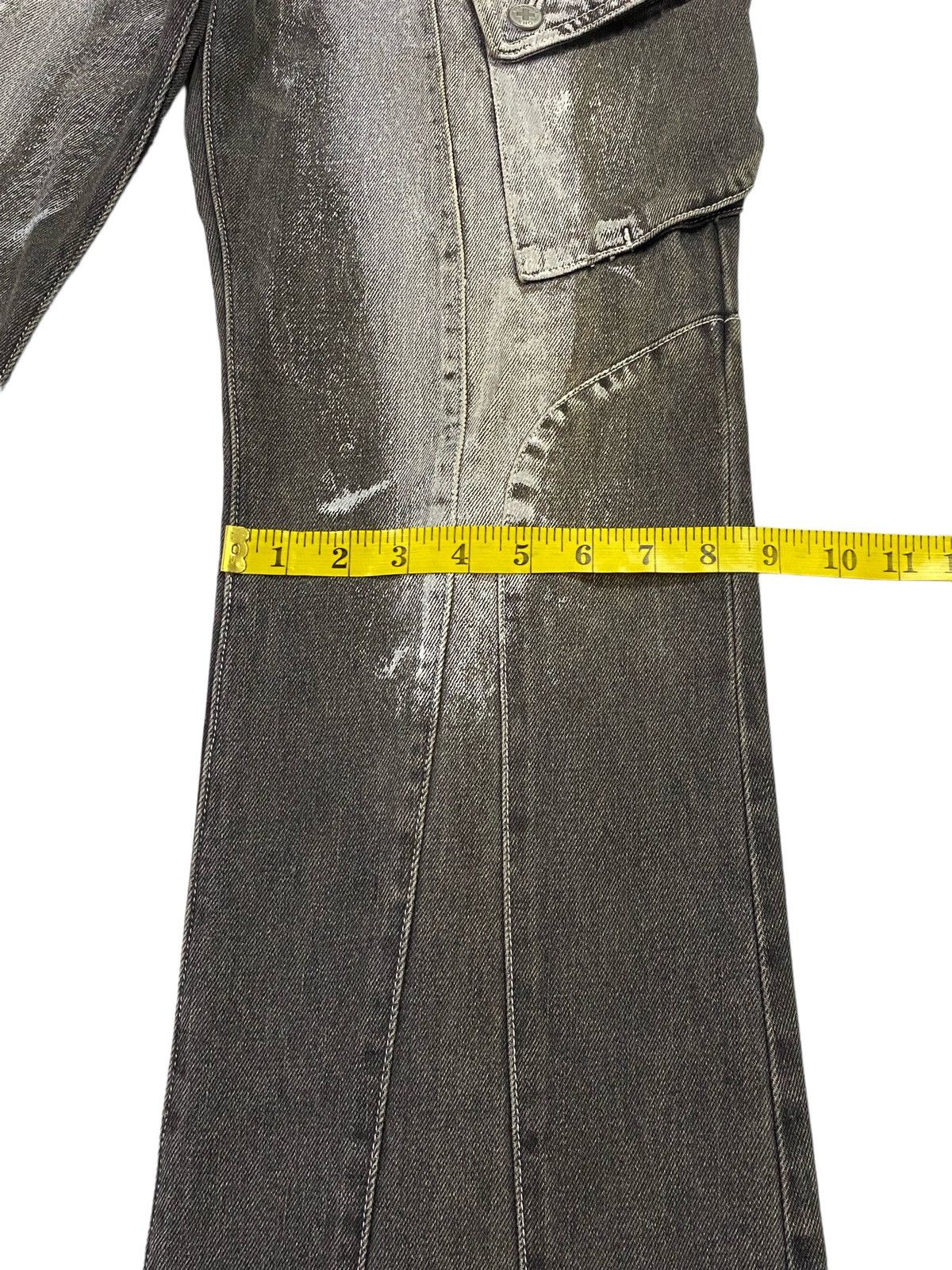 If Six Was Nine × Japanese Brand Berning Sho Flared Cargo Jeans Size US 30 / EU 46 - 9 Thumbnail