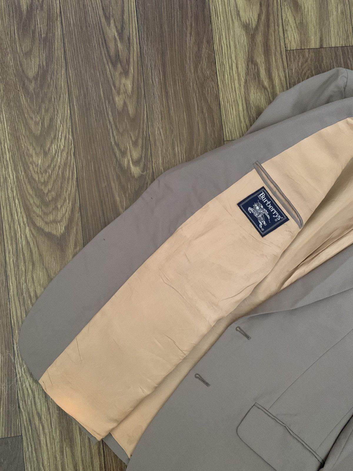 Burberry Mens Vintage Japan Blazer BURBERRYS Size 40R - 10 Thumbnail