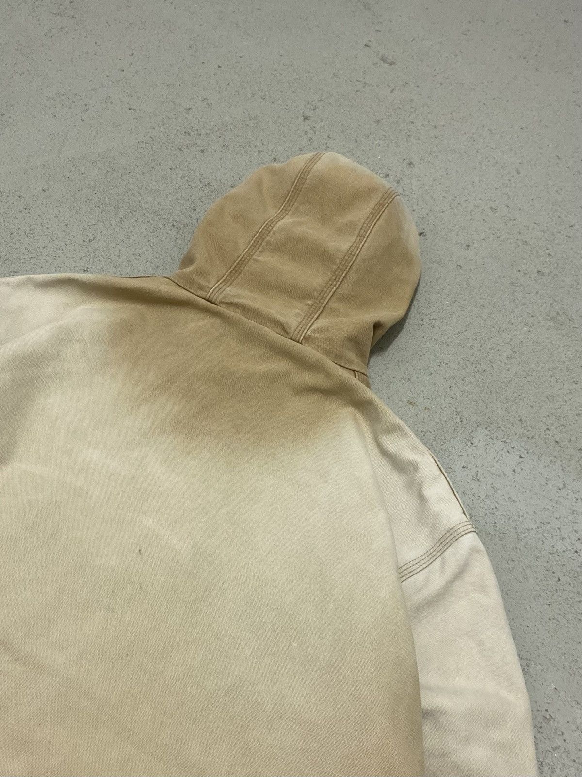 Carhartt Carhartt J151 Sand Canvas Jacket XL Made in USA Heavy Fade Size US XL / EU 56 / 4 - 8 Thumbnail