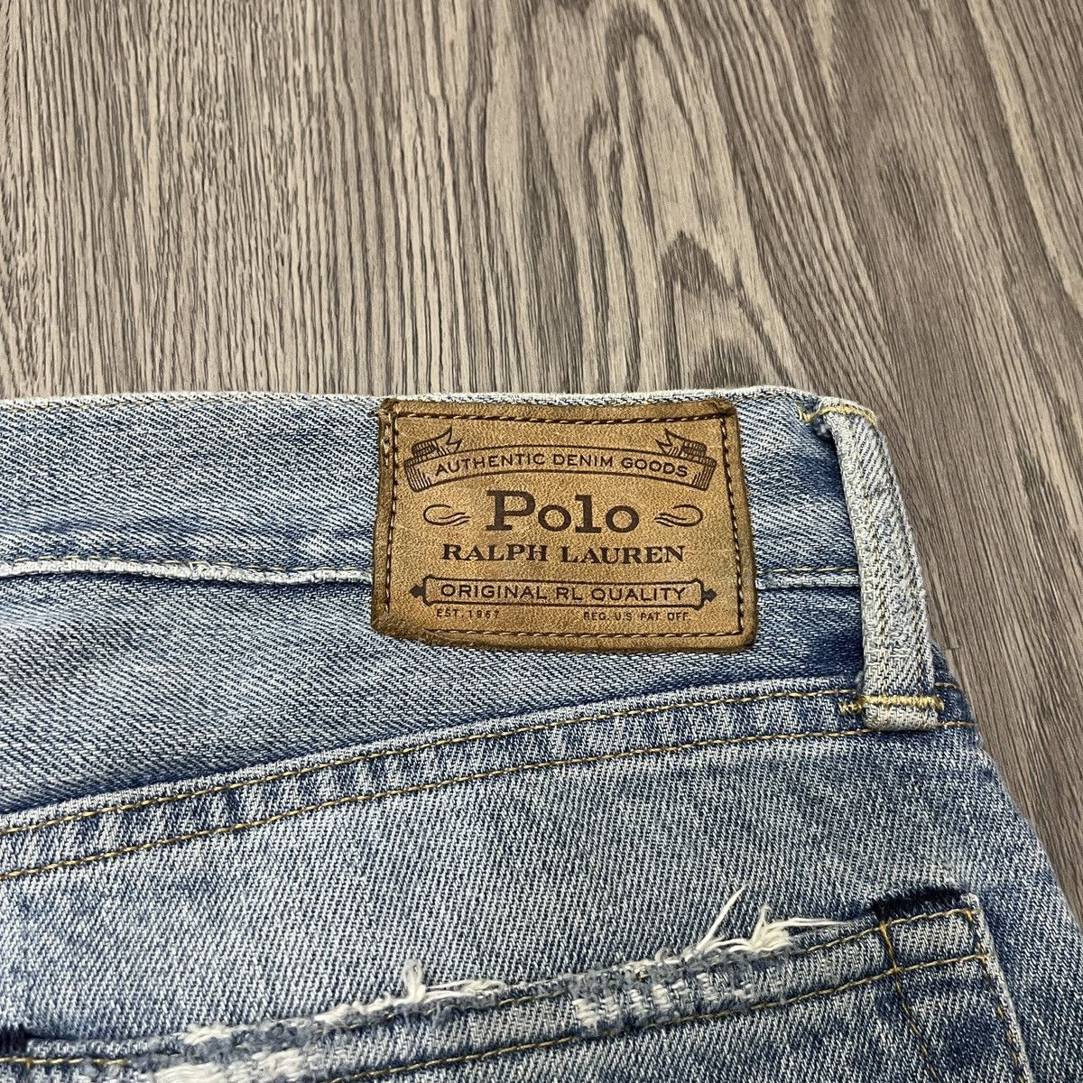 Polo Ralph Lauren Polo Ralph Lauren Distressed Denim Blue Sky ifsix Lgb Style Size US 36 / EU 52 - 12 Thumbnail
