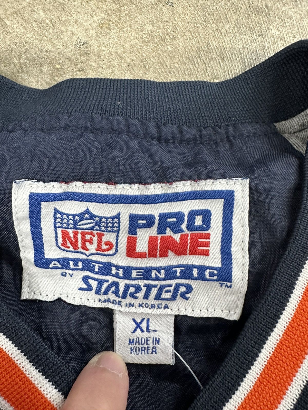 NFL × Starter × Vintage Vintage 90s Starter Denver Broncos Windbreaker Jacket Size US XL / EU 56 / 4 - 14 Thumbnail