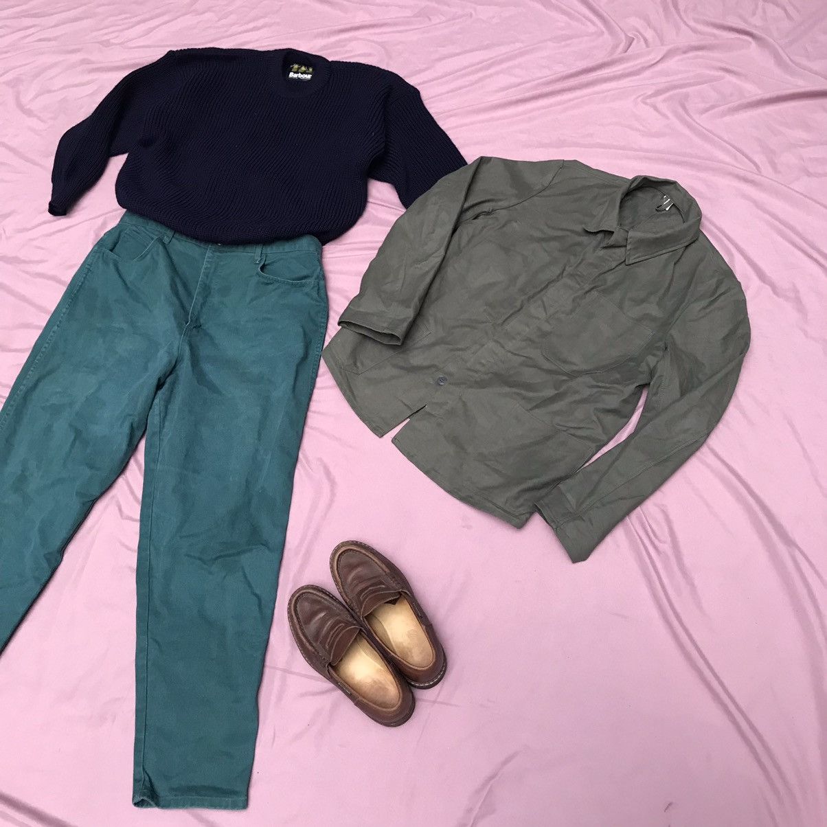 Other U.S MADE TALON ZIPPER vintage cotton canvas work pants Size US 38 / EU 54 - 4 Thumbnail