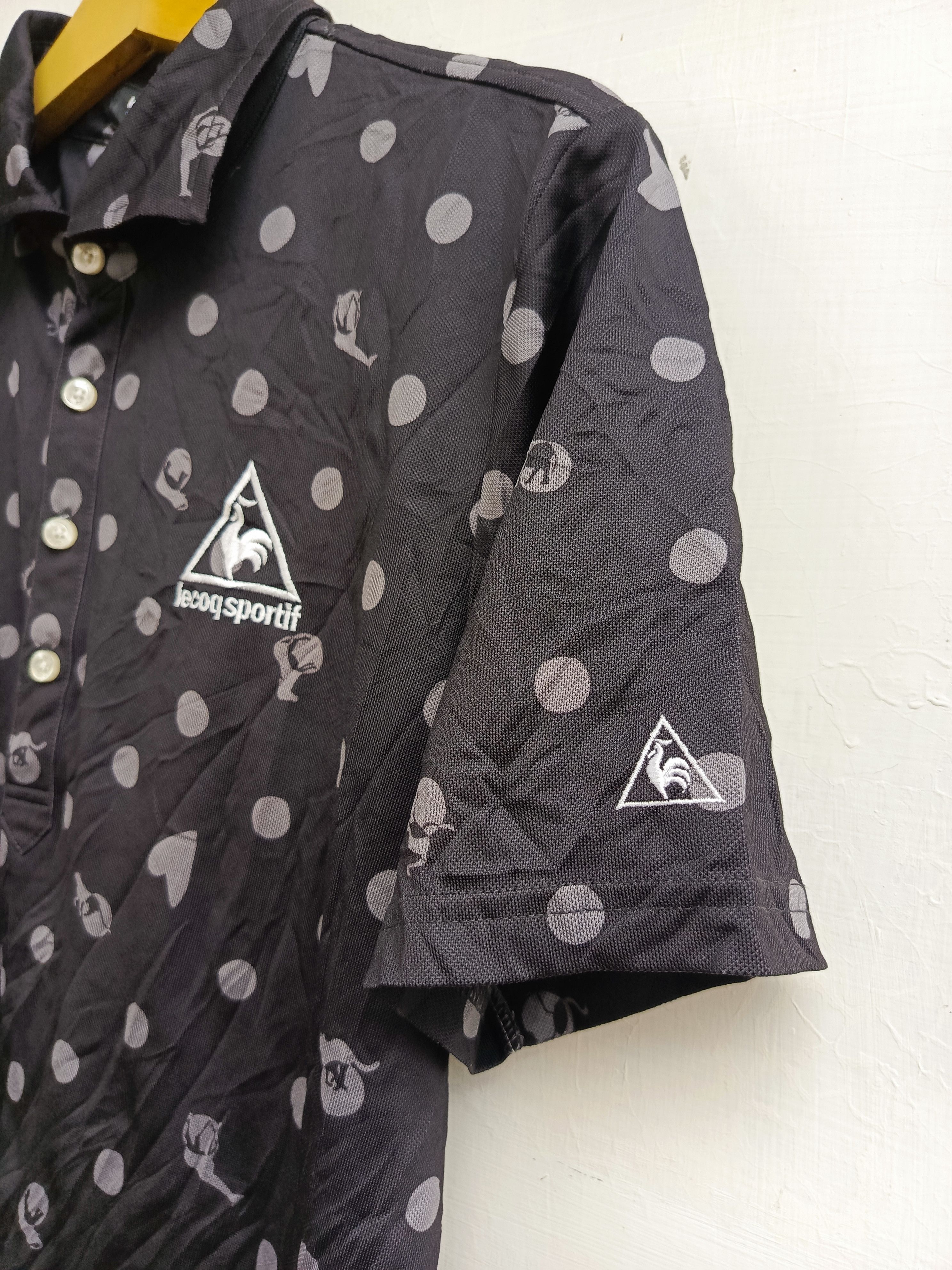 Le Coq Sportif Le coq sportif patern dot animals poloshirt Size US L / EU 52-54 / 3 - 6 Thumbnail