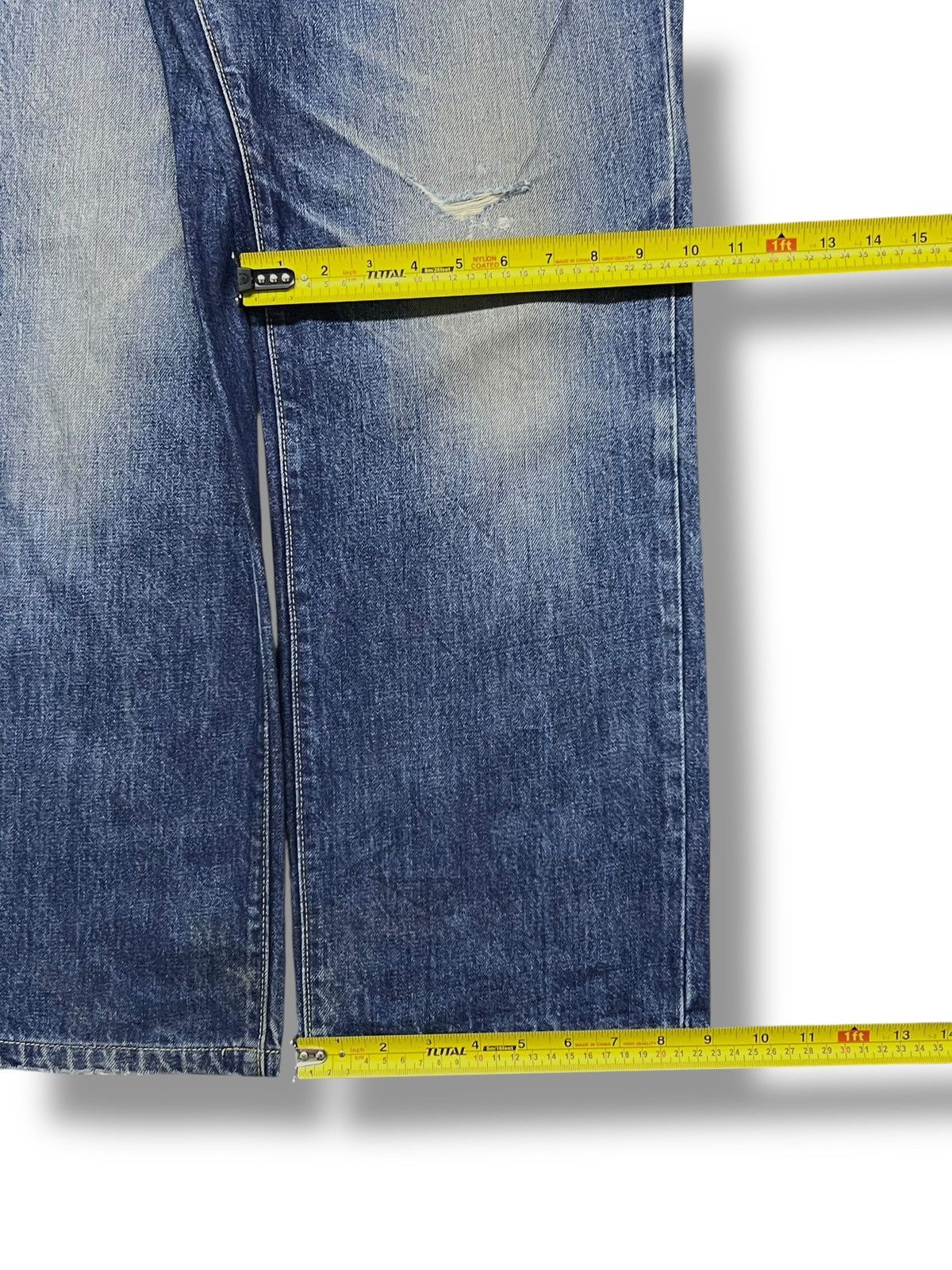Japanese Brand Vintage GL Heart Japan - Faded Wash Jeans Size US 33 - 20 Thumbnail