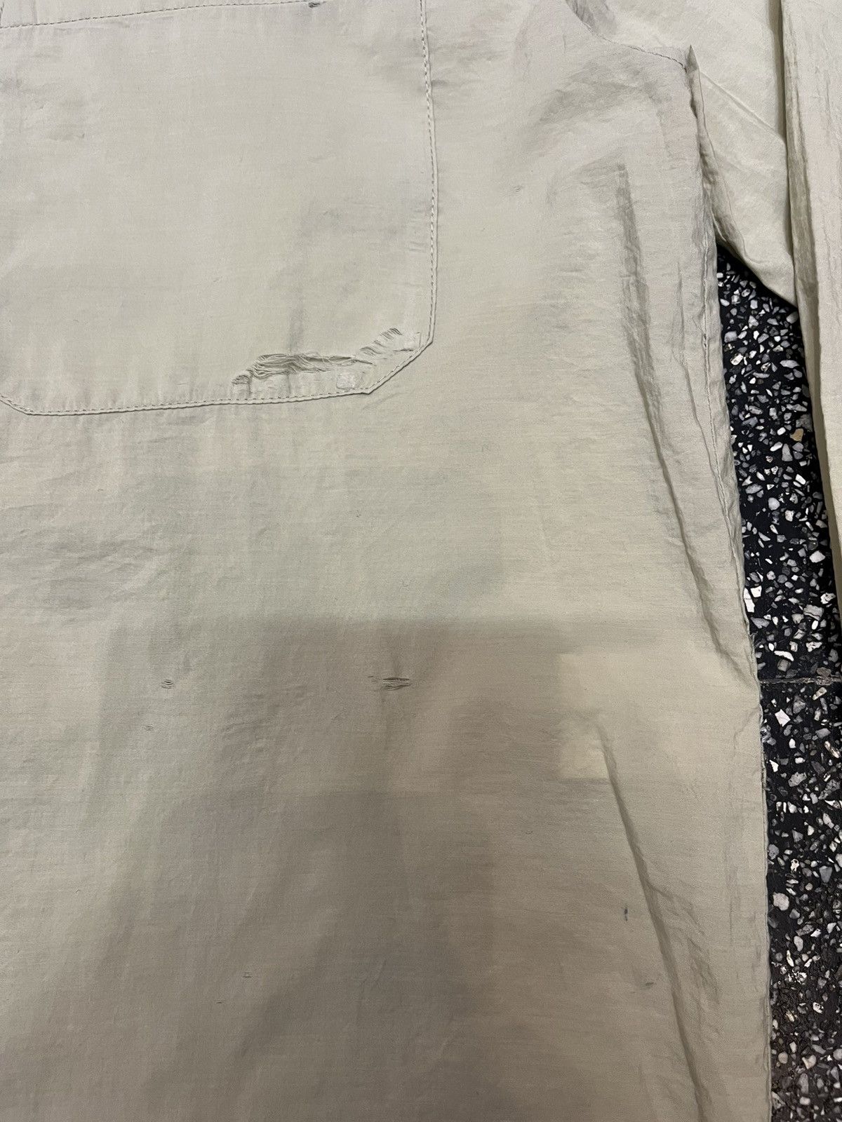 Lemaire Lemaire, Reguler Tissue Shirt Beige XS/S Size US XS / EU 42 / 0 - 6 Thumbnail