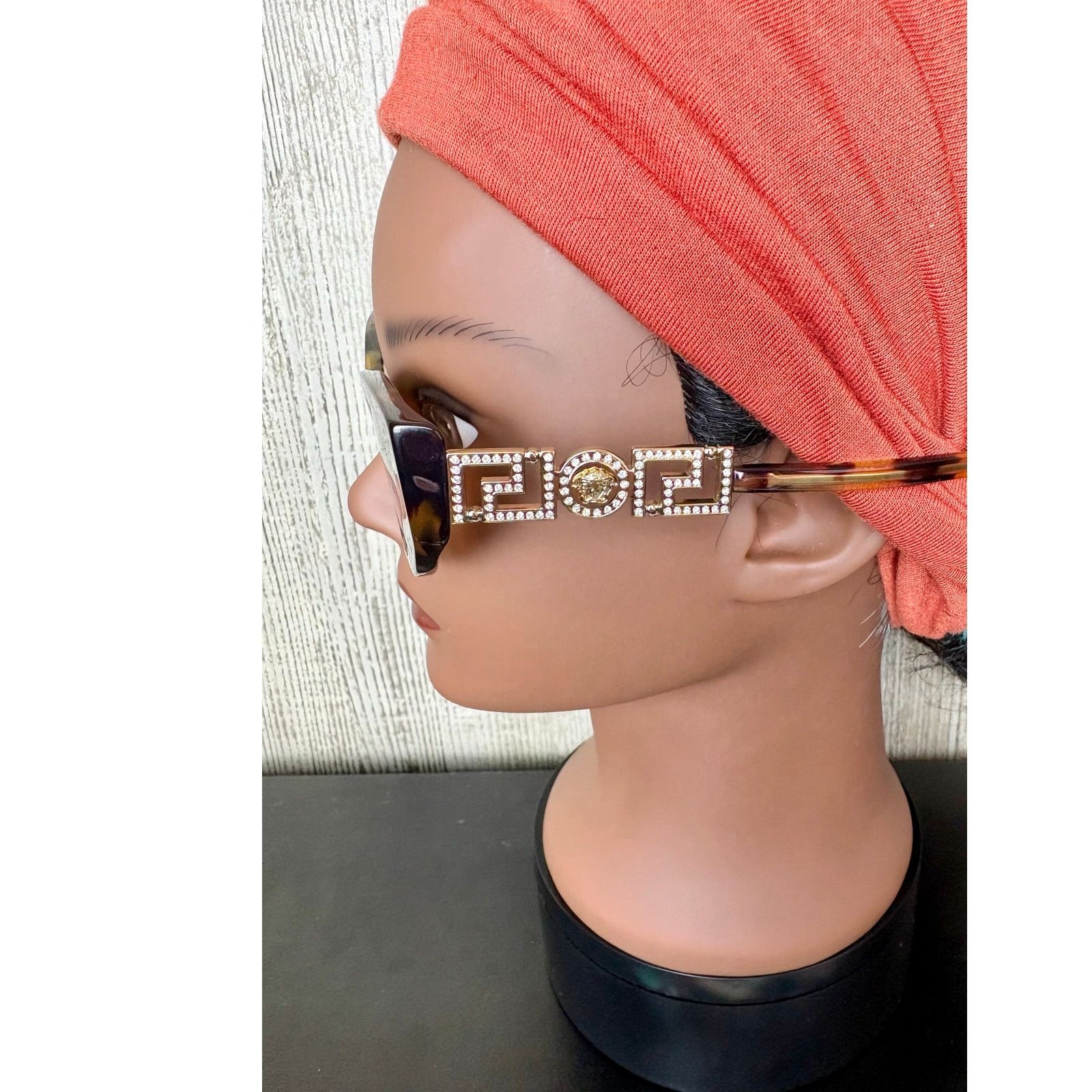 Versace NWB Versace Cat Eye Havana Brown Gradient Sunglasses 4470-B Size ONE SIZE - 4 Thumbnail