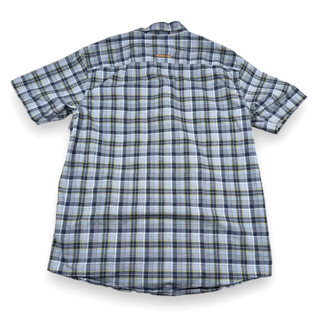 Ariat Ariat Shirt Adult LARGE Blue Plaid Rebar Workwear Outdoor Pockets Stretch Size US L / EU 52-54 / 3 - 3 Thumbnail