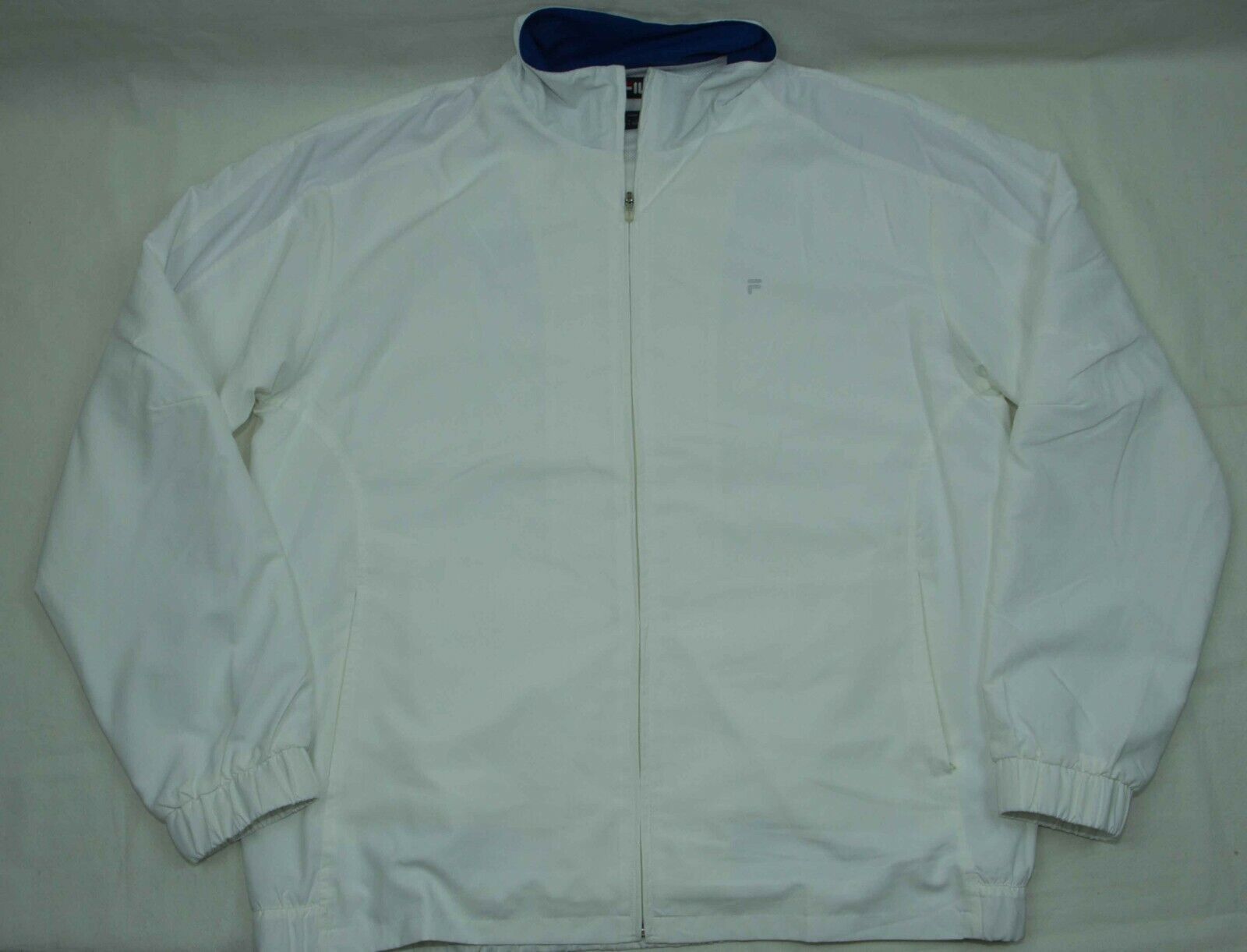 Fila FILA ACTIVEWEAR TRACK JACKET WHITE SIZE L Size US L / EU 52-54 / 3 - 4 Thumbnail