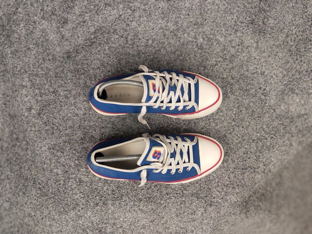 Sandro Sandro Paris Athletic Design Women's casual sneakers Shoes Size US 7 / IT 37 - 3 Thumbnail