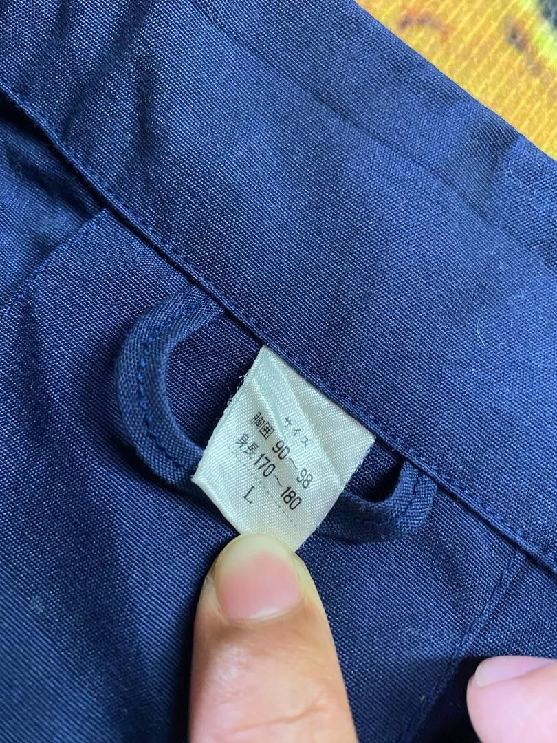 Japanese Brand Navy Blue 👺Unbrand Bombers Jacket Size US S / EU 44-46 / 1 - 7 Thumbnail