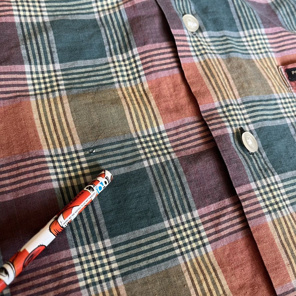 Polo Ralph Lauren × Ralph Lauren × Vintage Vintage Polo Ralph Lauren Sportsman Check Button Down Shirt Size US M / EU 48-50 / 2 - 9 Thumbnail