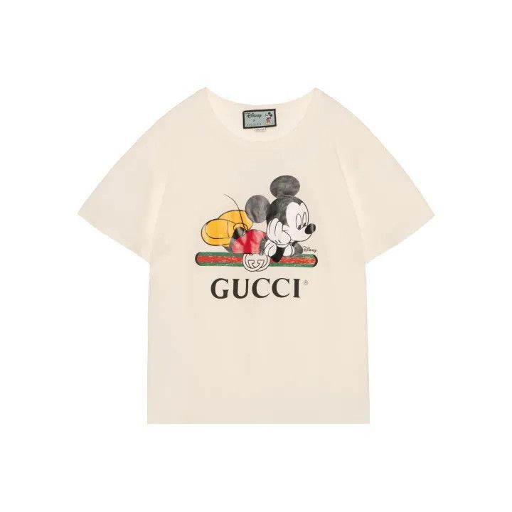 Gucci x Disney Mickey Mouse Print T-Shirt-2507