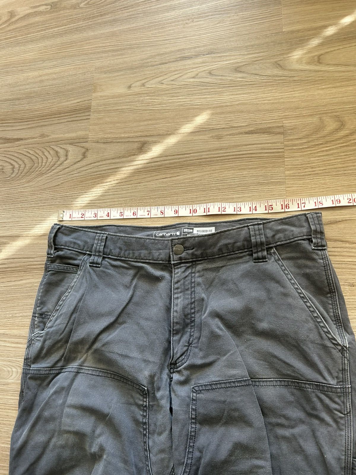 Carhartt Carhartt Double Knee cargo Pants Grey Size US 36 / EU 52 - 7 Thumbnail