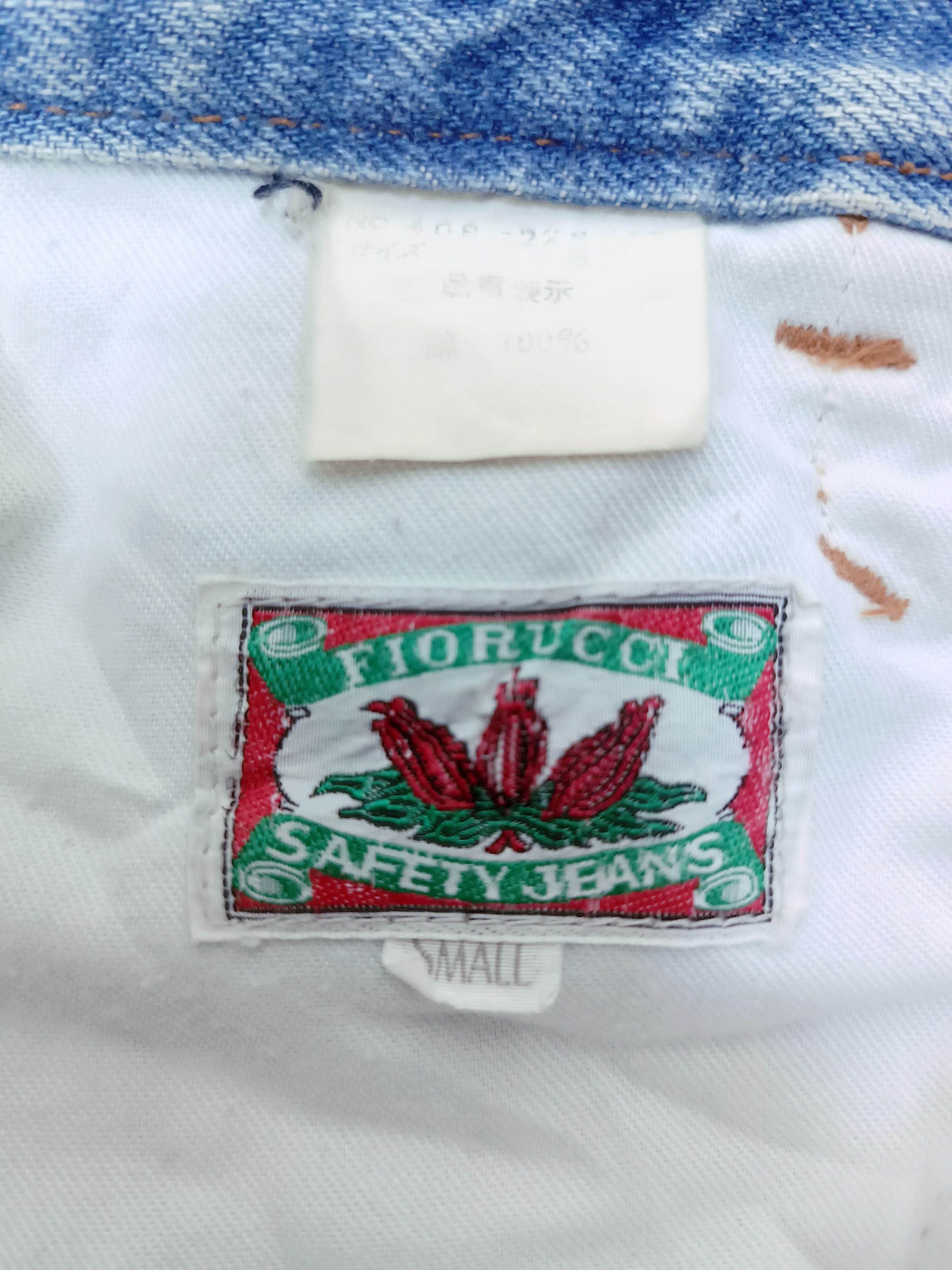 Fiorucci Vintage Fiorucci Italian Designer Leg Zipper Jeans Size 26" / US 2 / IT 38 - 10 Thumbnail