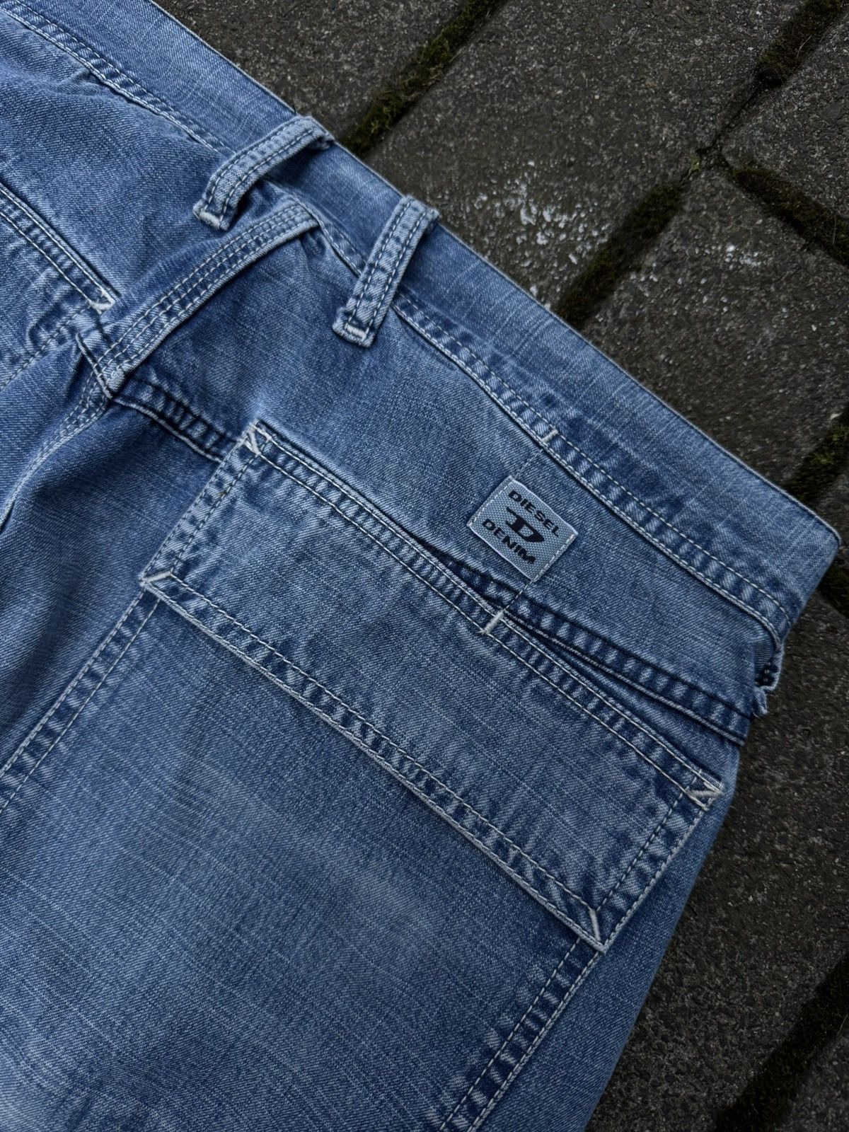 Diesel Vintage Diesel 3D Jeans W31 Denim Pants Y2K Avant-garde Size US 31 - 7 Thumbnail