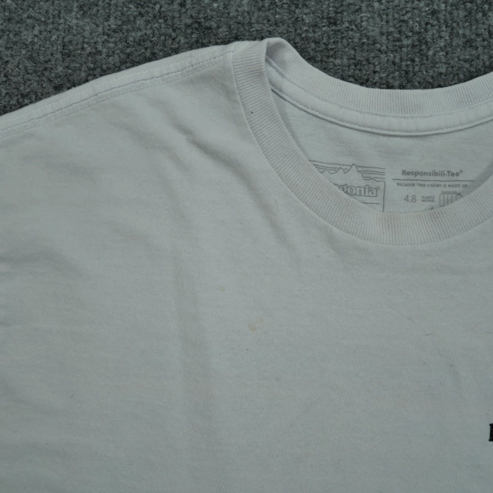Patagonia Patagonia T Shirt Adult Small White Logo Spell Out Long Sleeve Mens Size US S / EU 44-46 / 1 - 6 Thumbnail