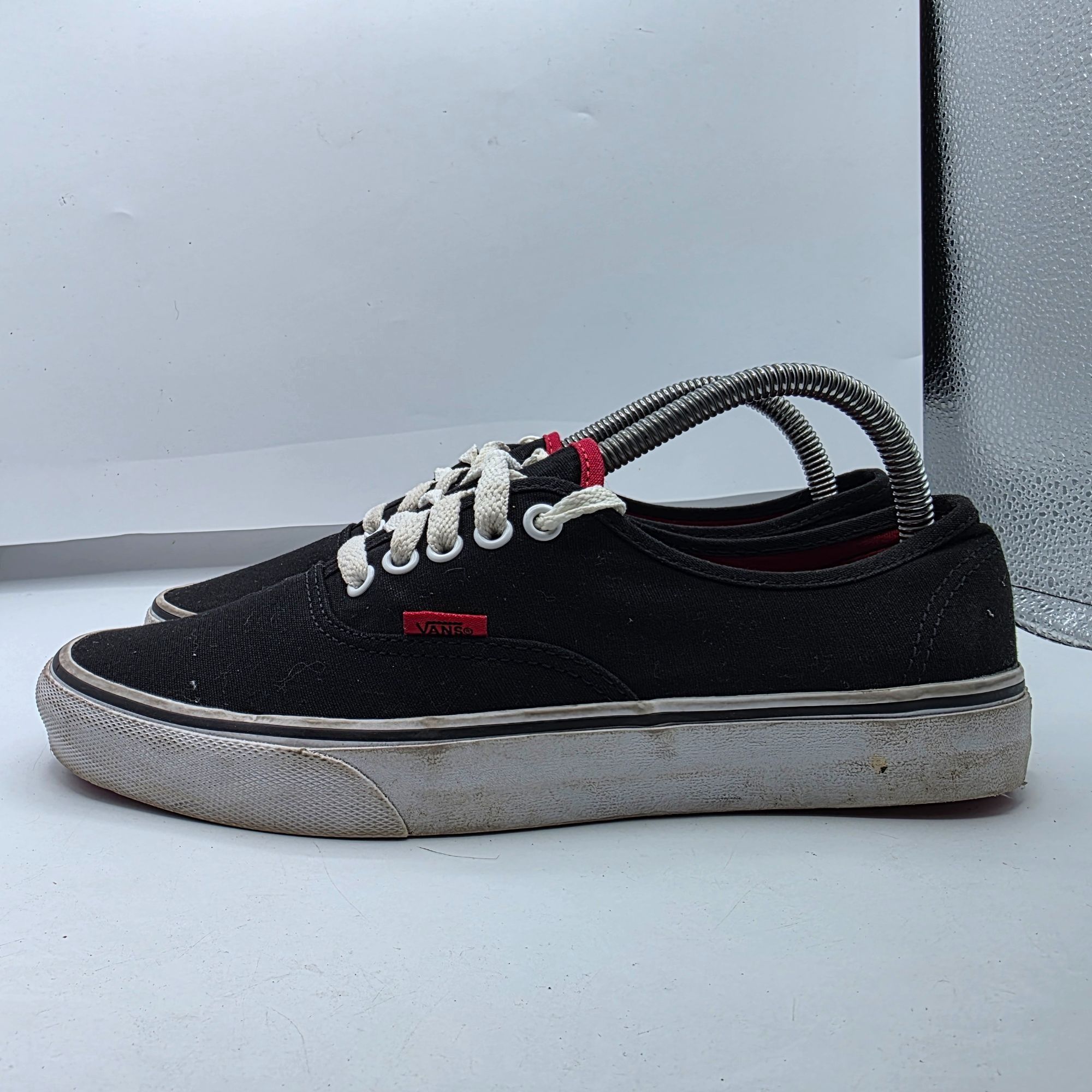 Vans Vans Era Mens 8.5 Black Canvas Sneakers Casual Lace Up Low T Size US 8.5 / EU 41-42 - 13 Thumbnail