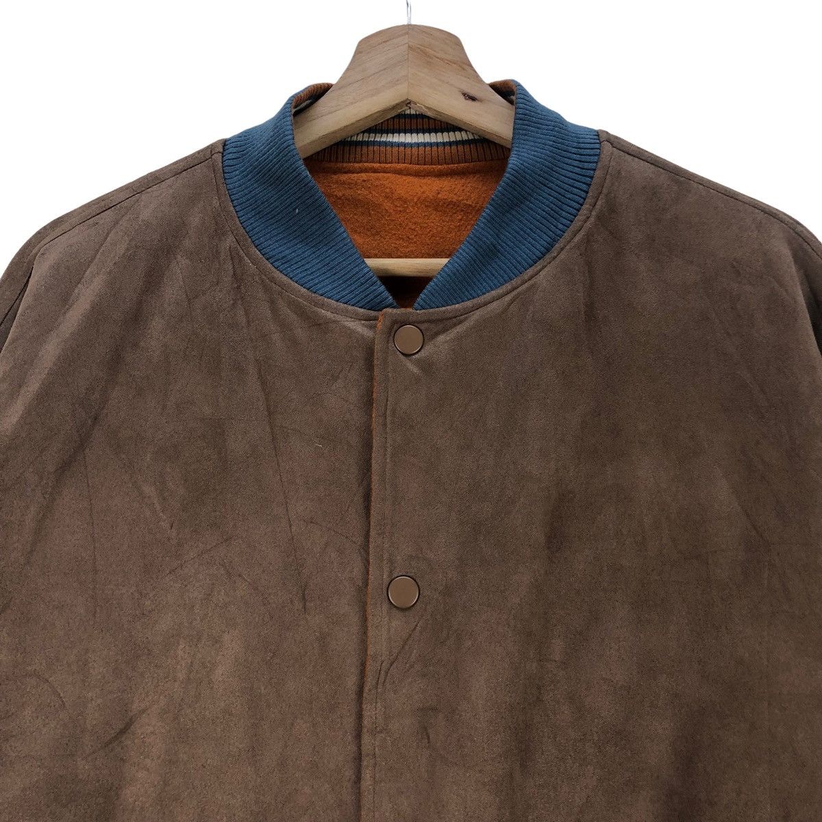 Japanese Brand Ray Cassin Varsity Cross Country Embroidered Reversible Size US L / EU 52-54 / 3 - 10 Thumbnail