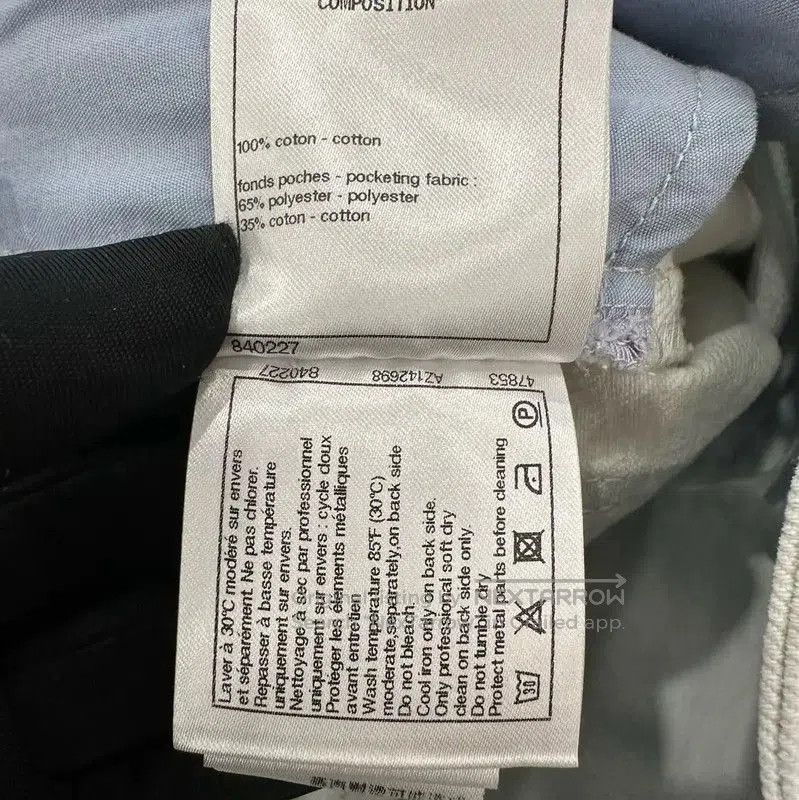 Chanel Chanel White Denim Casual Pants for Women . Size 27" / US 4 / IT 40 - 8 Thumbnail