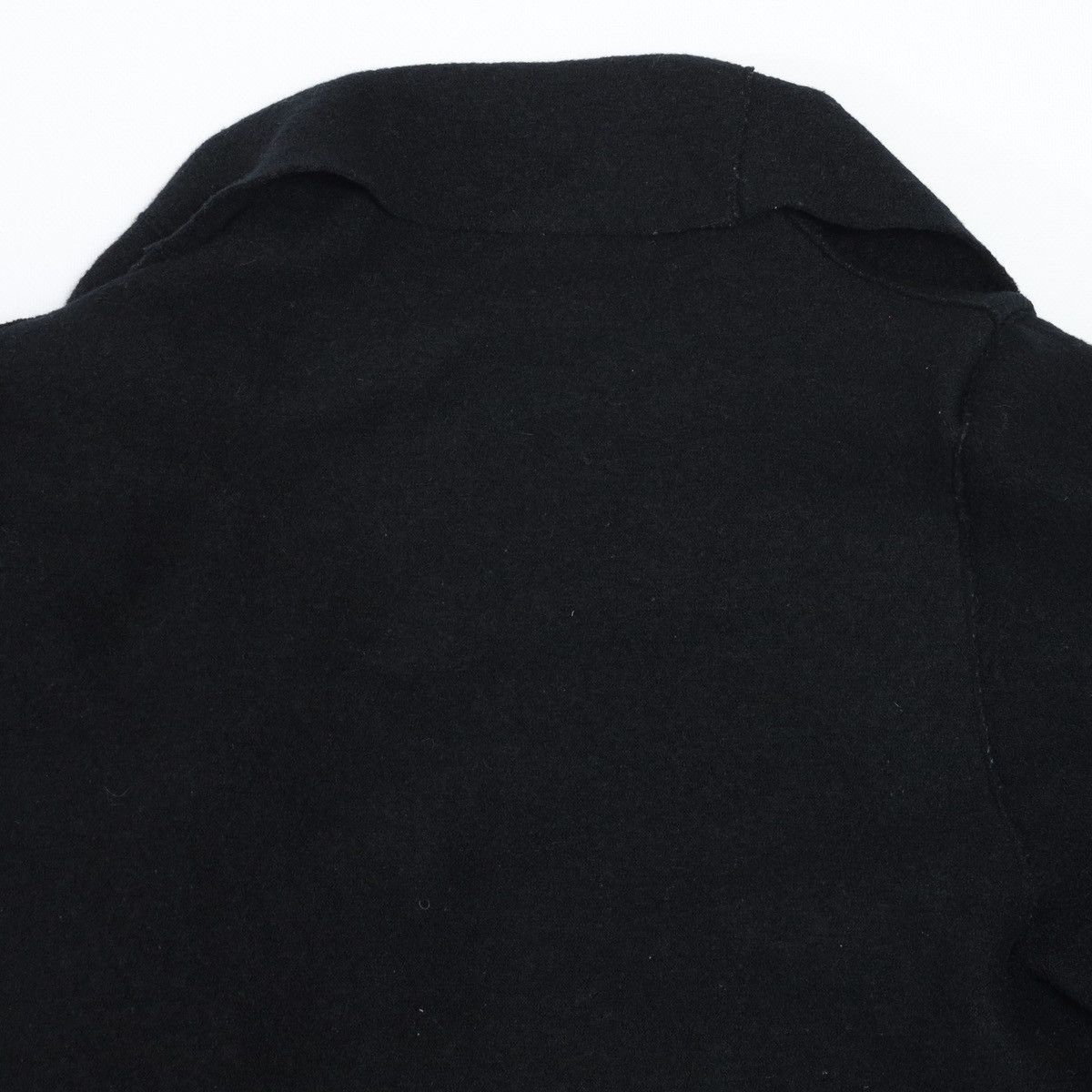 OSKA Oska Oversized Boiled Wool Coat Cape Black Size XL / US 12-14 / IT 48-50 - 24 Thumbnail