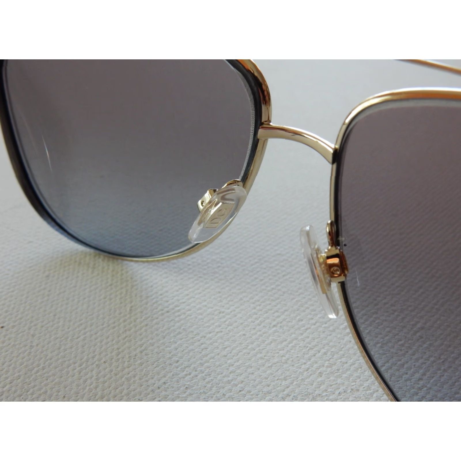 Dolce & Gabbana VINTAGE Dolce&Gabbana Unisex Sunglasses Frames Only 59mm Gold & Black Classic Gray 90s Size ONE SIZE - 7 Thumbnail