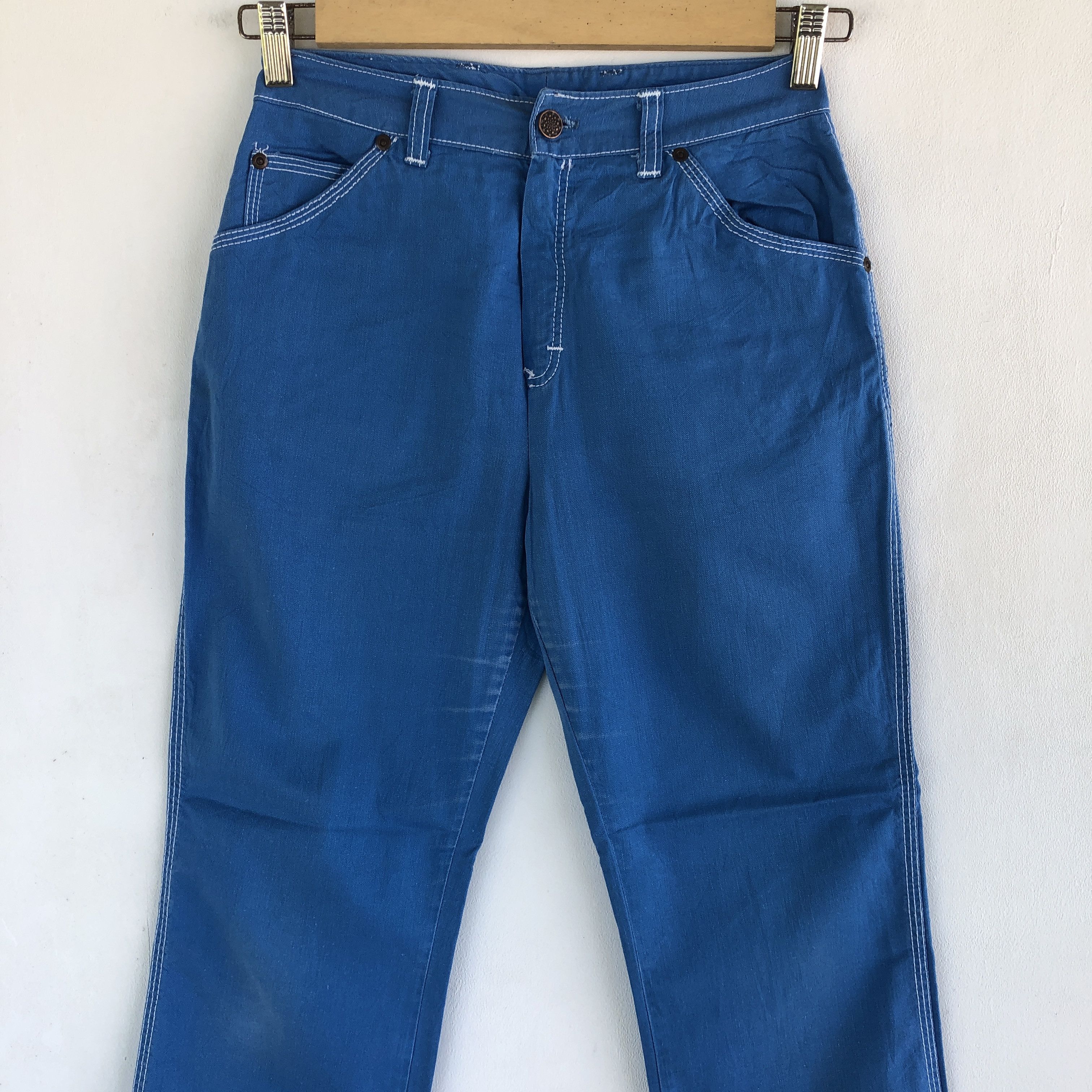 Sears Vintage 70s Sears JR Bazaar Jeans Sears Denim Pants Size 26" / US 2 / IT 38 - 3 Thumbnail