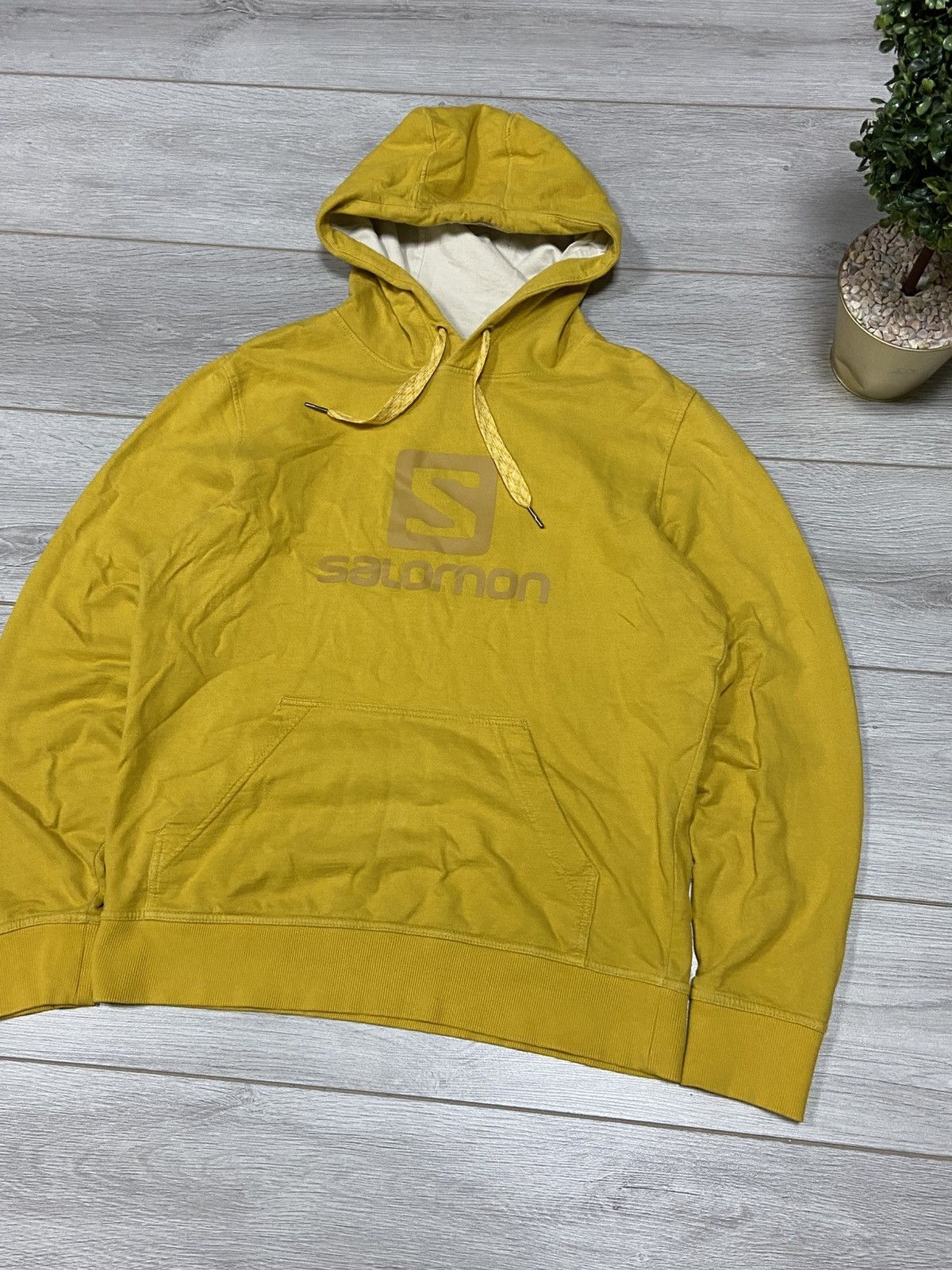 Vintage Salomon vintage big logo hoodie Size US M / EU 48-50 / 2 - 2 Thumbnail