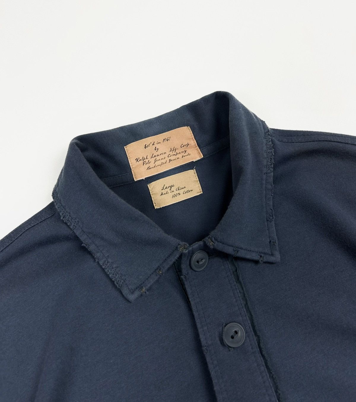 Ralph Lauren × Vintage rare Polo Ralph Lauren Polo Shirt Embroidered Bull Skull Size US L / EU 52-54 / 3 - 5 Thumbnail