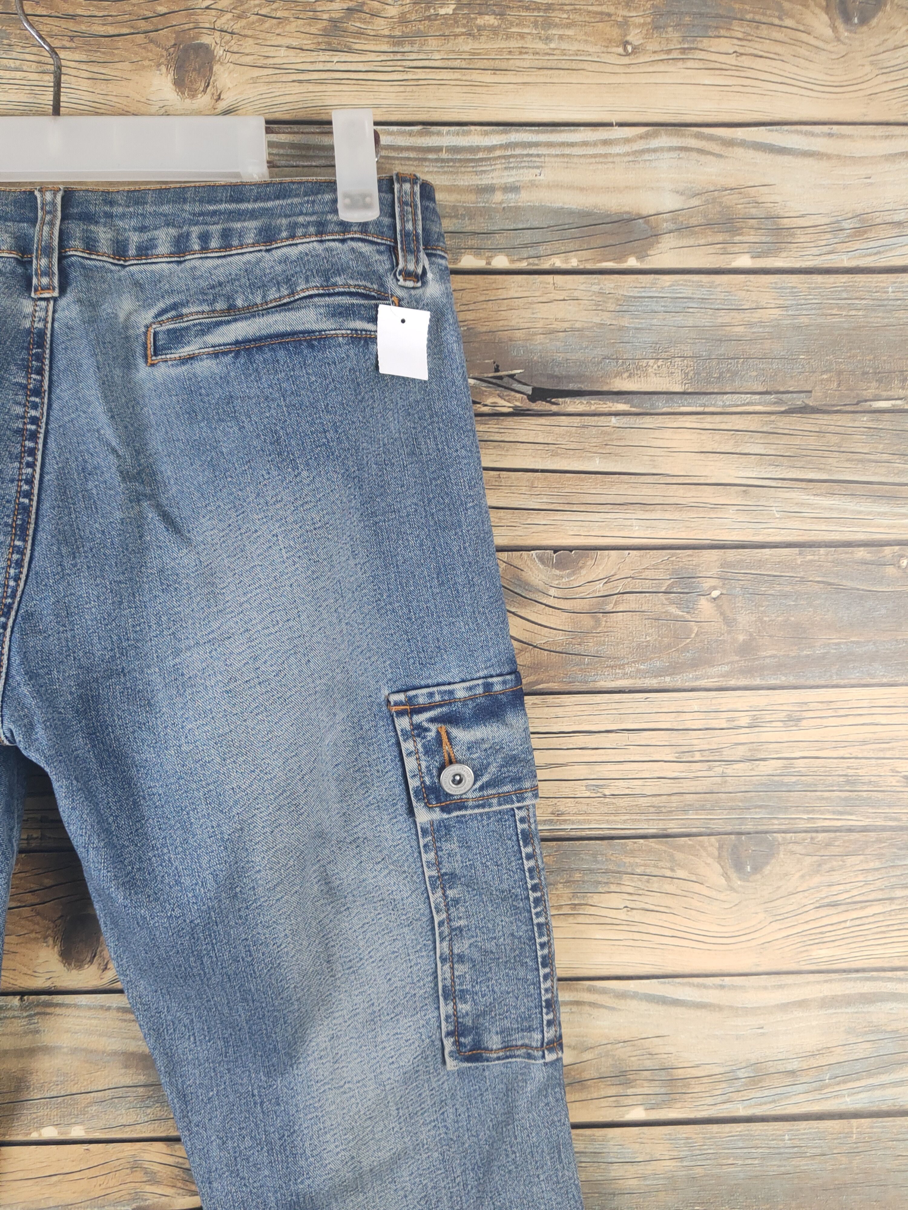 Japanese Brand DL Wave List Blue Distressed Ripped Jeans #1509 Size 26" / US 2 / IT 38 - 10 Thumbnail