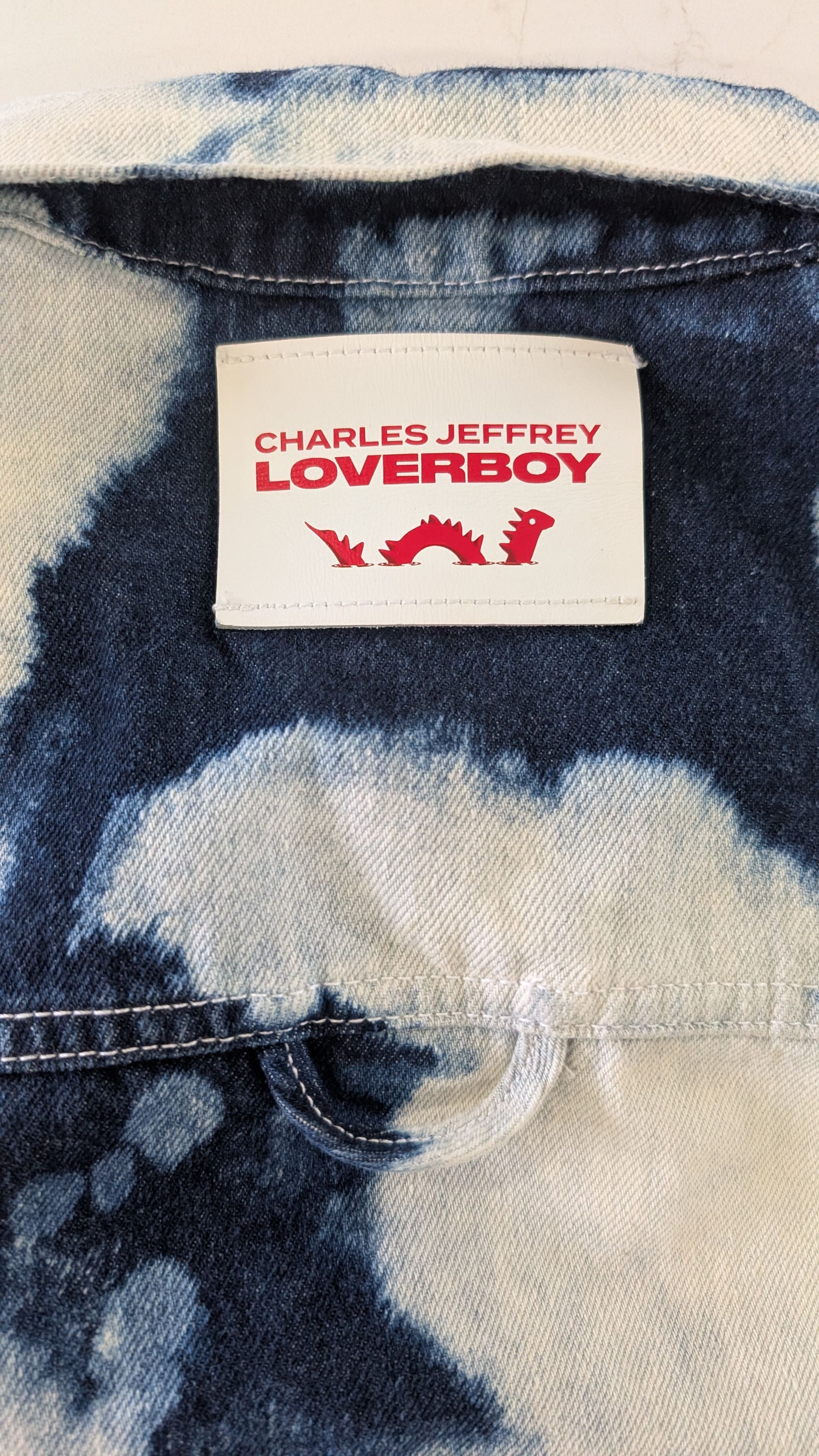 Charles Jeffrey LOVERBOY Charles Jeffrey Loverboy AW24 Bleached Denim Jacket Size US M / EU 48-50 / 2 - 4 Thumbnail