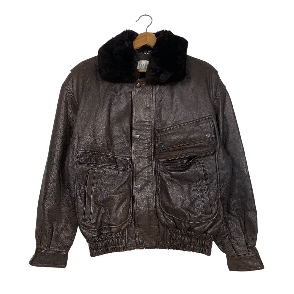Leather Vintage G1 hants leather jacket Size US M / EU 48-50 / 2 - 1 Thumbnail