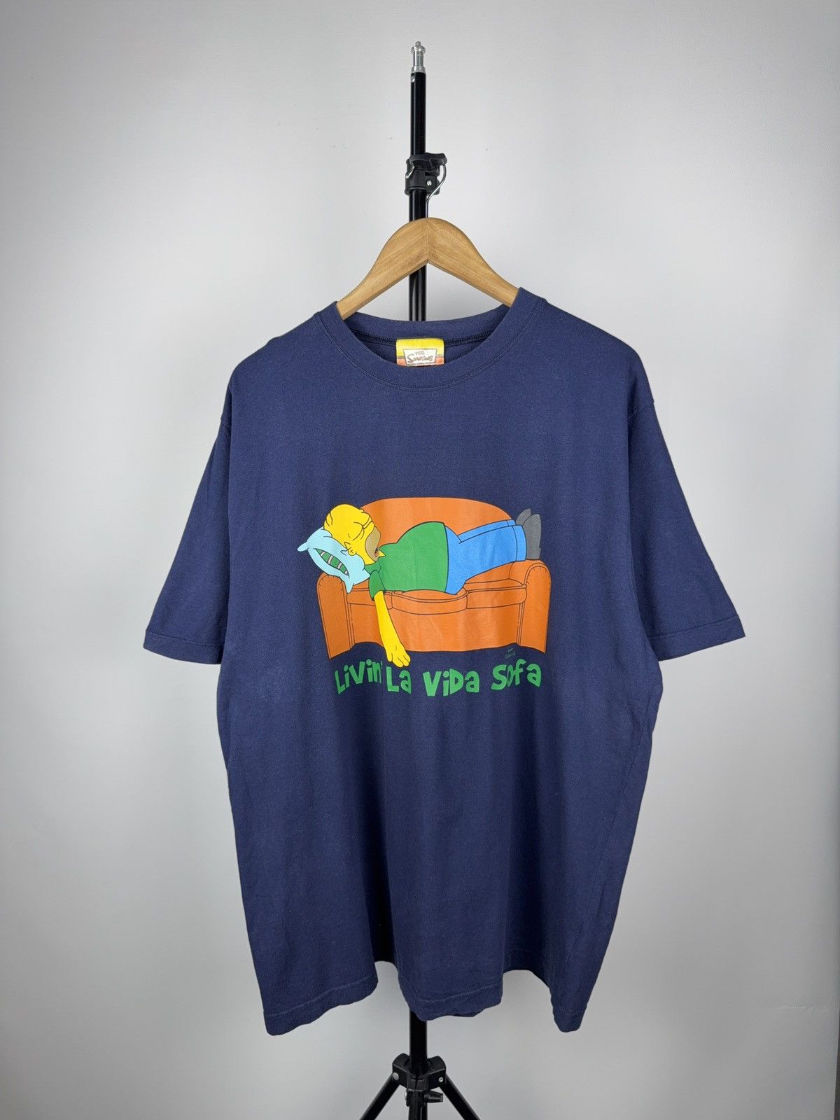 Cartoon Network × The Simpsons × Vintage Vintage 00s The Simpsons 2007 Promo Logo T-shirt Size US XL / EU 56 / 4 - 1 Thumbnail