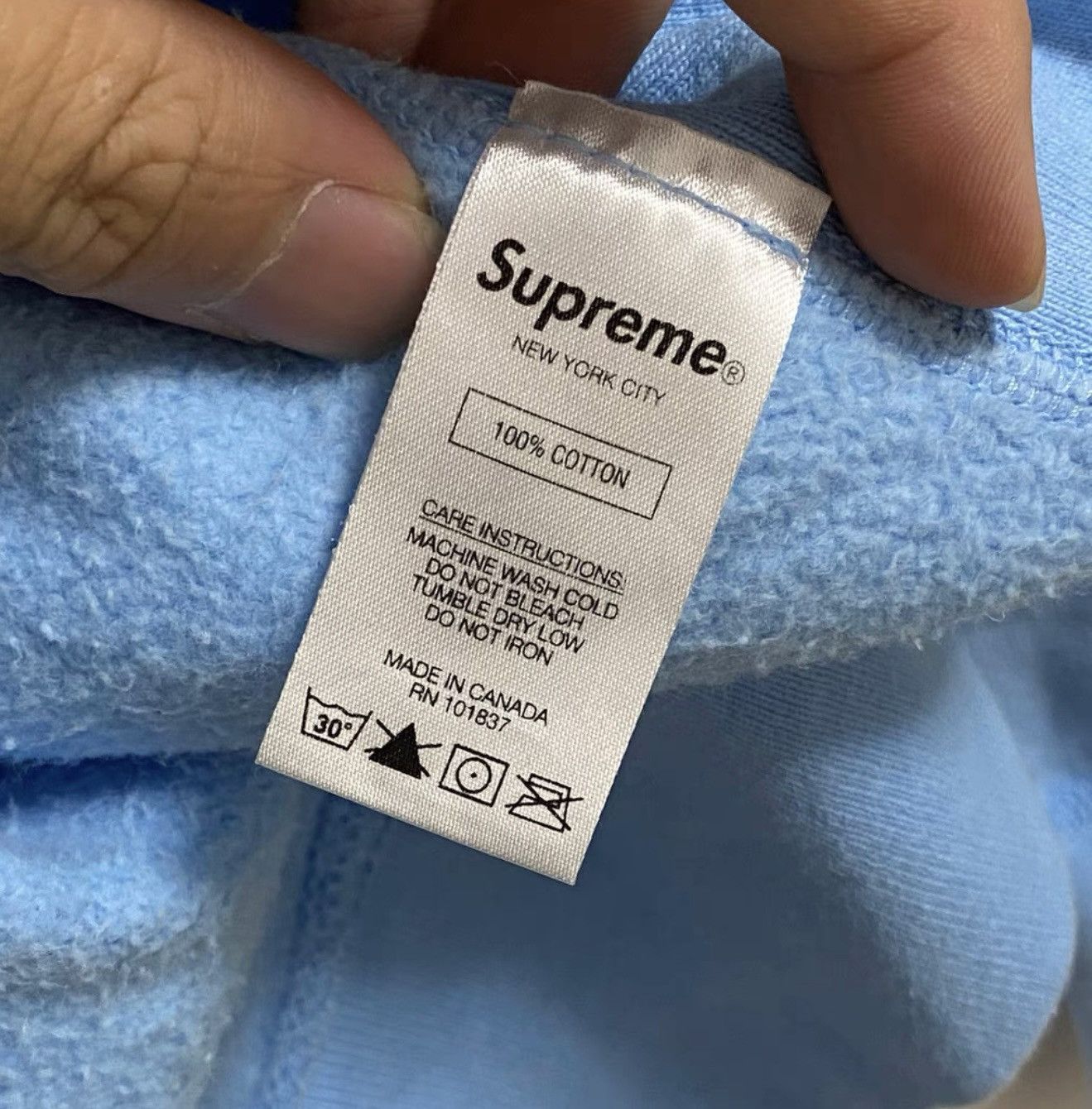 Supreme Supreme blue bandana paisley box logo hooded sweatshirt Size US XL / EU 56 / 4 - 4 Thumbnail