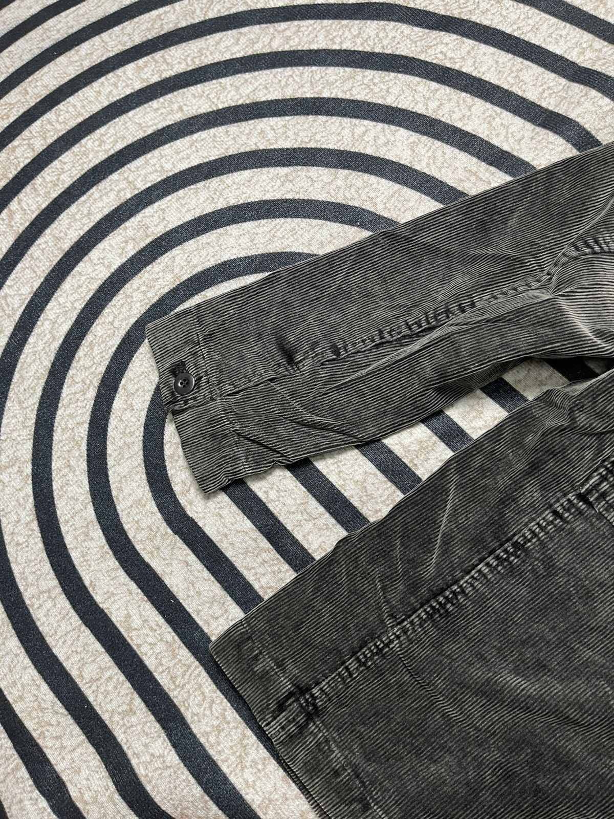 291295=Homme 2000s 291295 HOMME DOUBLE BREAST CORDUROY JACKET Size US M / EU 48-50 / 2 - 16 Thumbnail
