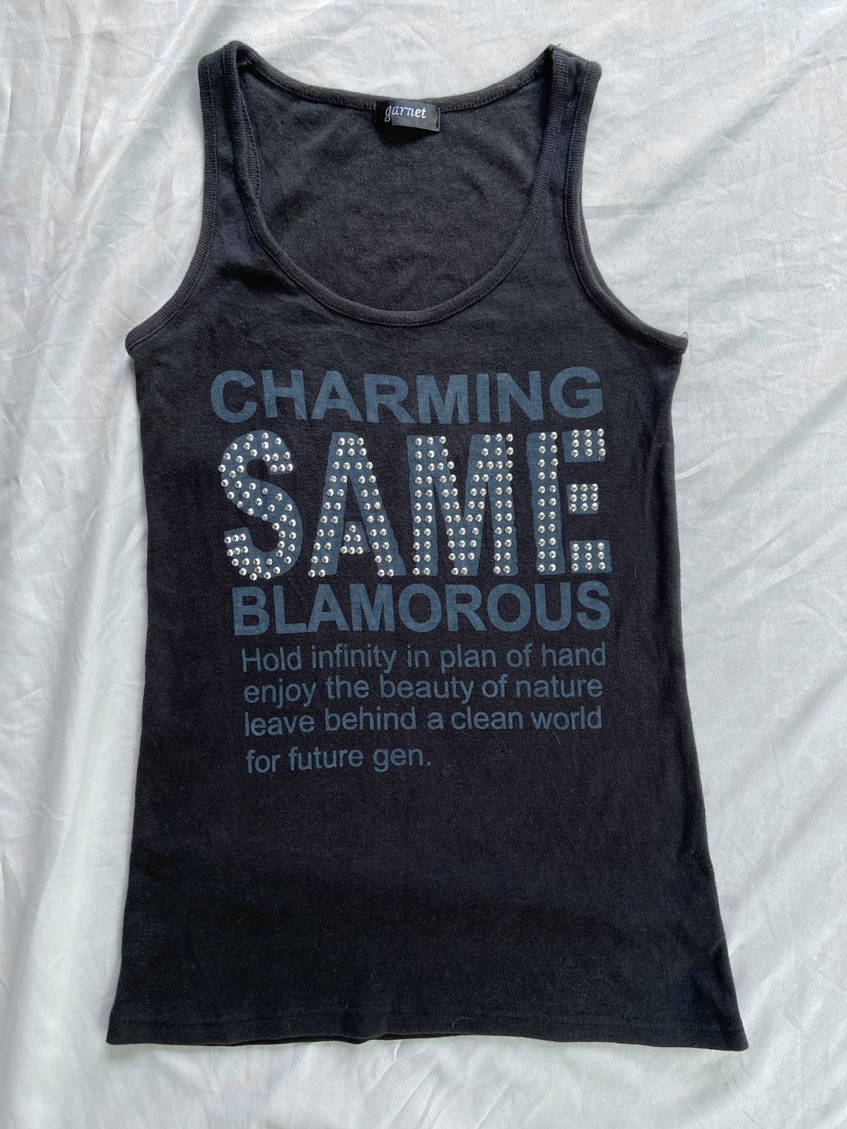 Hysteric Glamour CHARMING SAME BLAMOROUS JAPANESE TANK TOP Size US M / EU 48-50 / 2 - 1 Thumbnail