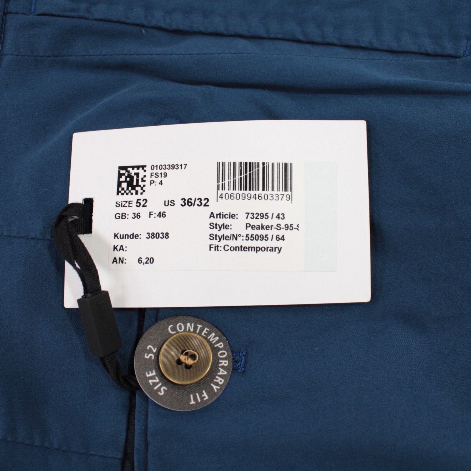Hiltl Hiltl New with tags Chinos Size 36 US In Blue Size US 36 / EU 52 - 4 Thumbnail