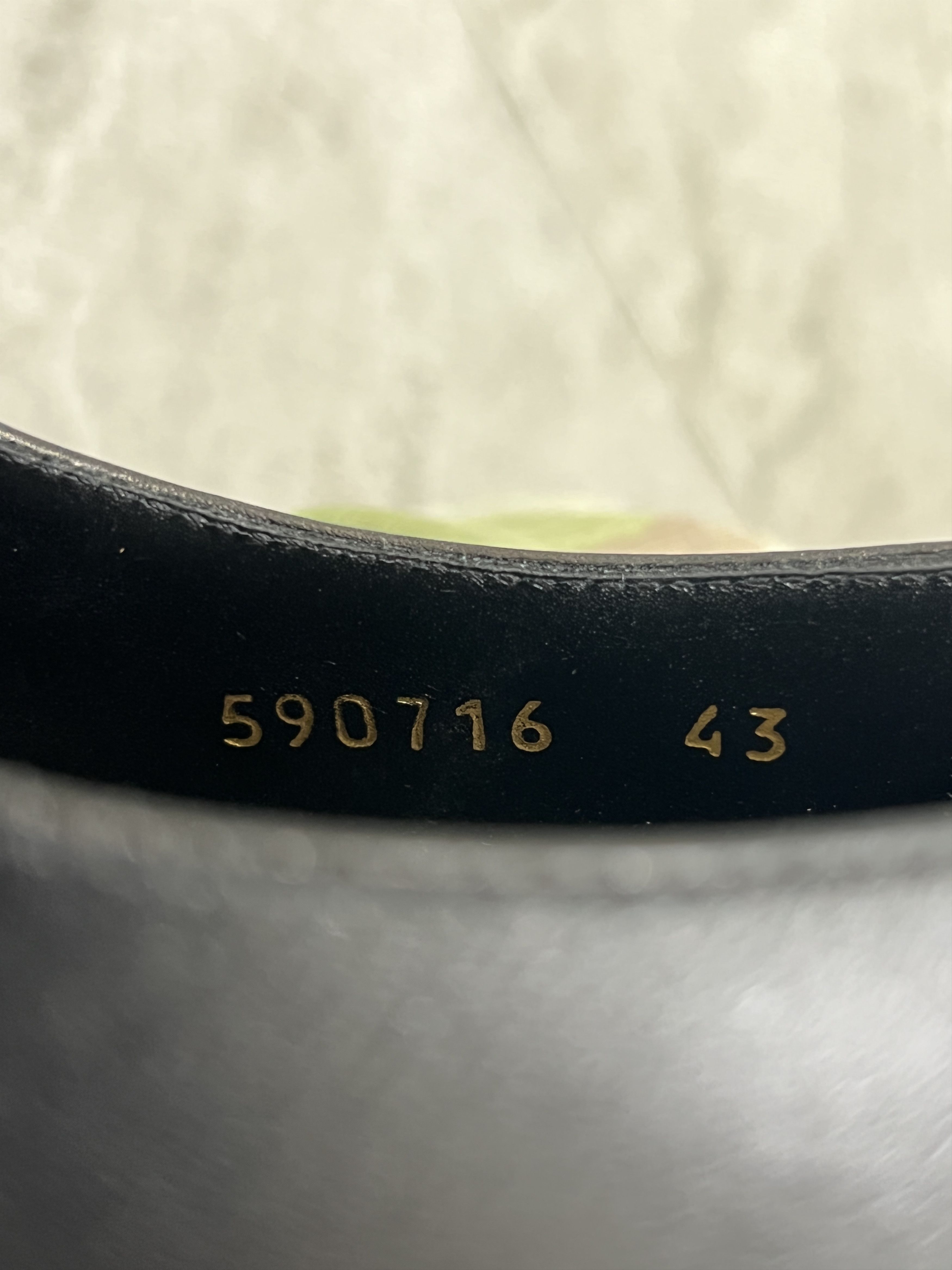 Balenciaga Balenciaga Black Leather Derby Shoes Logo Sole 43 Size US 10 / EU 43 - 12 Thumbnail
