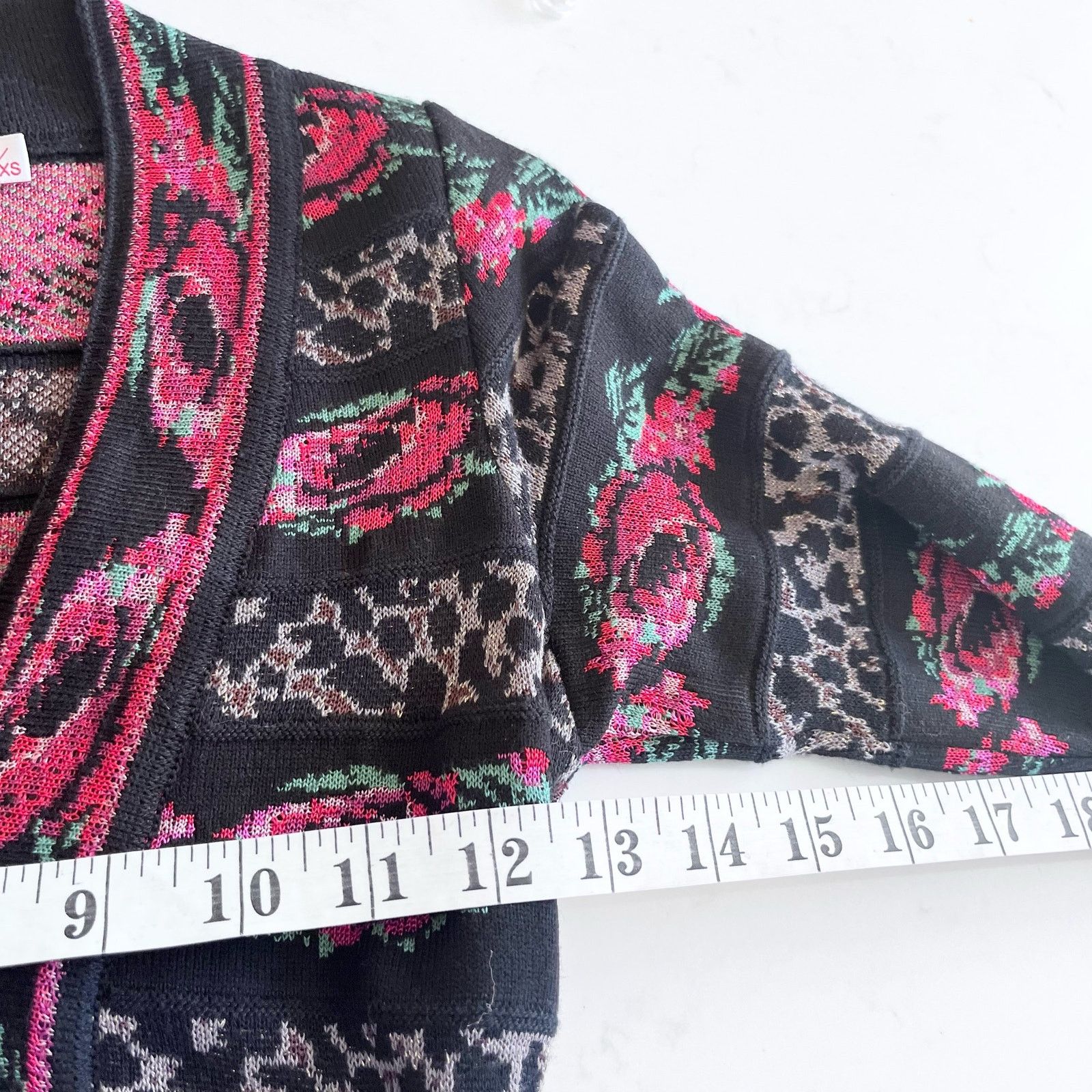 Anthropologie Anthropologie Cecilia Prado Emi Midi Floral Sweater Dress XS Size XS / US 0-2 / IT 36-38 - 12 Thumbnail