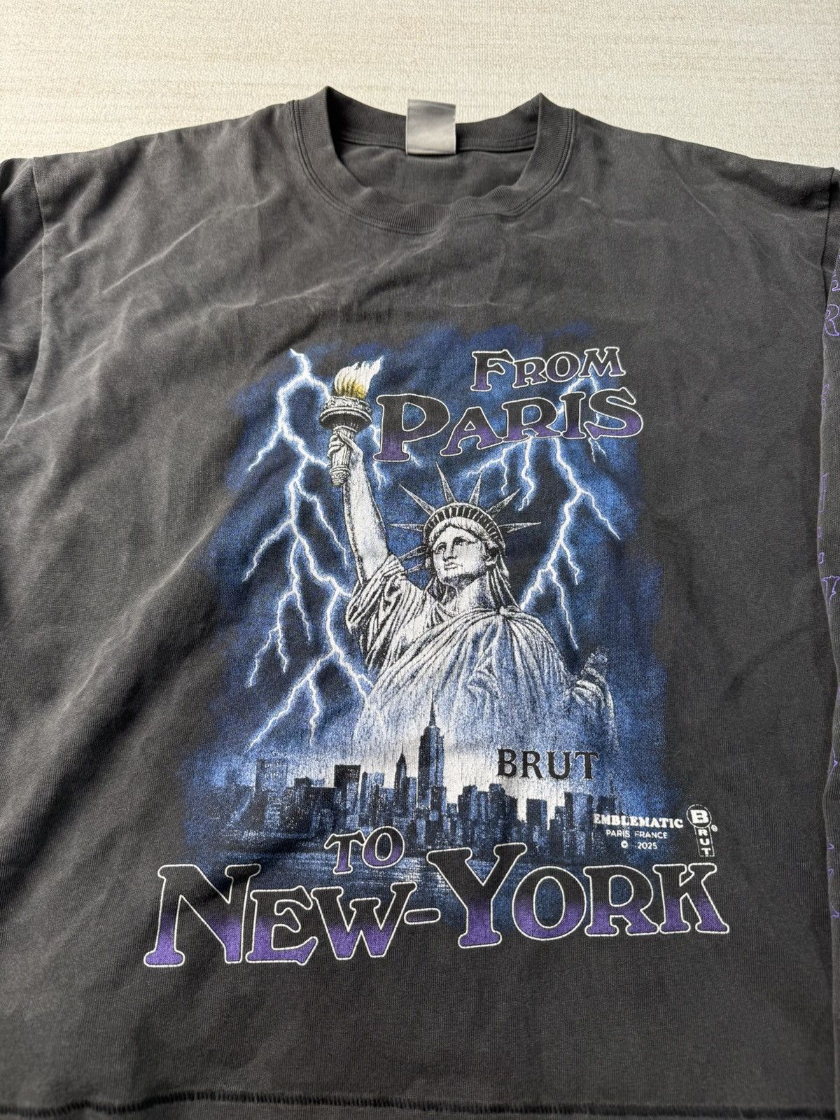 BRUT Archive From Paris to NYC tee Size US M / EU 48-50 / 2 - 3 Thumbnail
