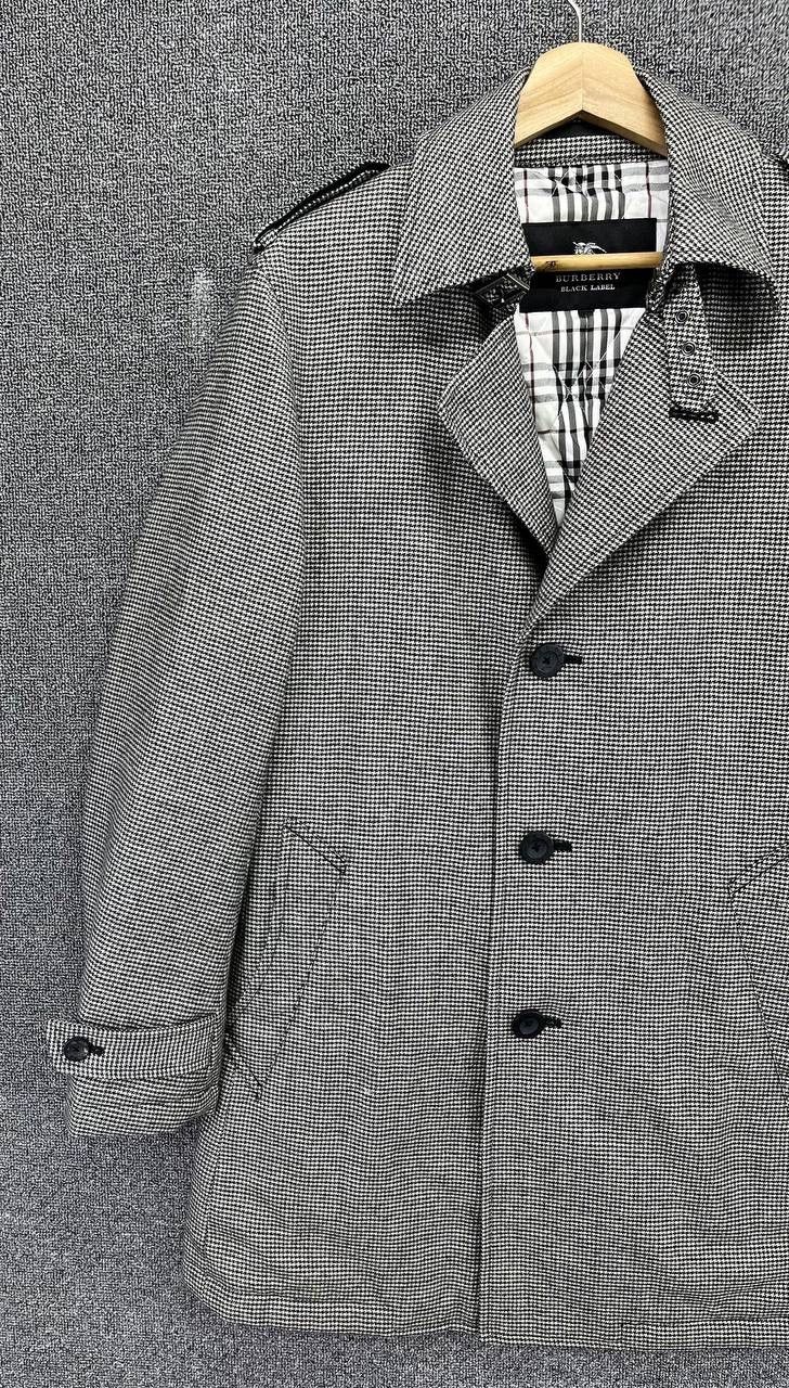 Burberry Vintage Burberry Black Label Trench Coats Wool Long Jacket Size M / US 6-8 / IT 42-44 - 3 Thumbnail