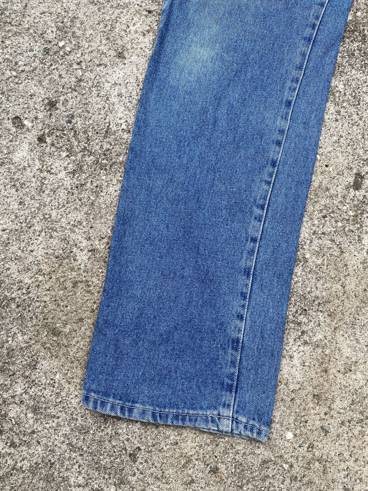 Versace × Versace Jeans Couture Vintage 90’s Versace Jeans Couture Faded Blue Denim Size US 30 / EU 46 - 4 Thumbnail