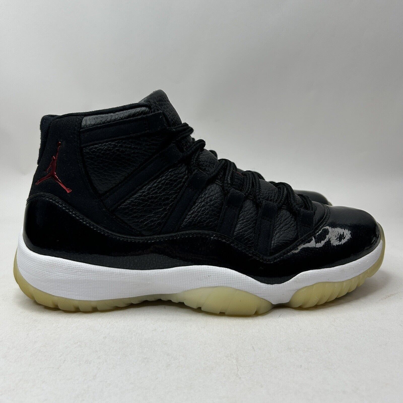 Jordan Brand Nike Shoes Air Jordan 11 Retro “72-10/White Black Gym Red” Size US 9.5 / EU 42-43 - 4 Thumbnail