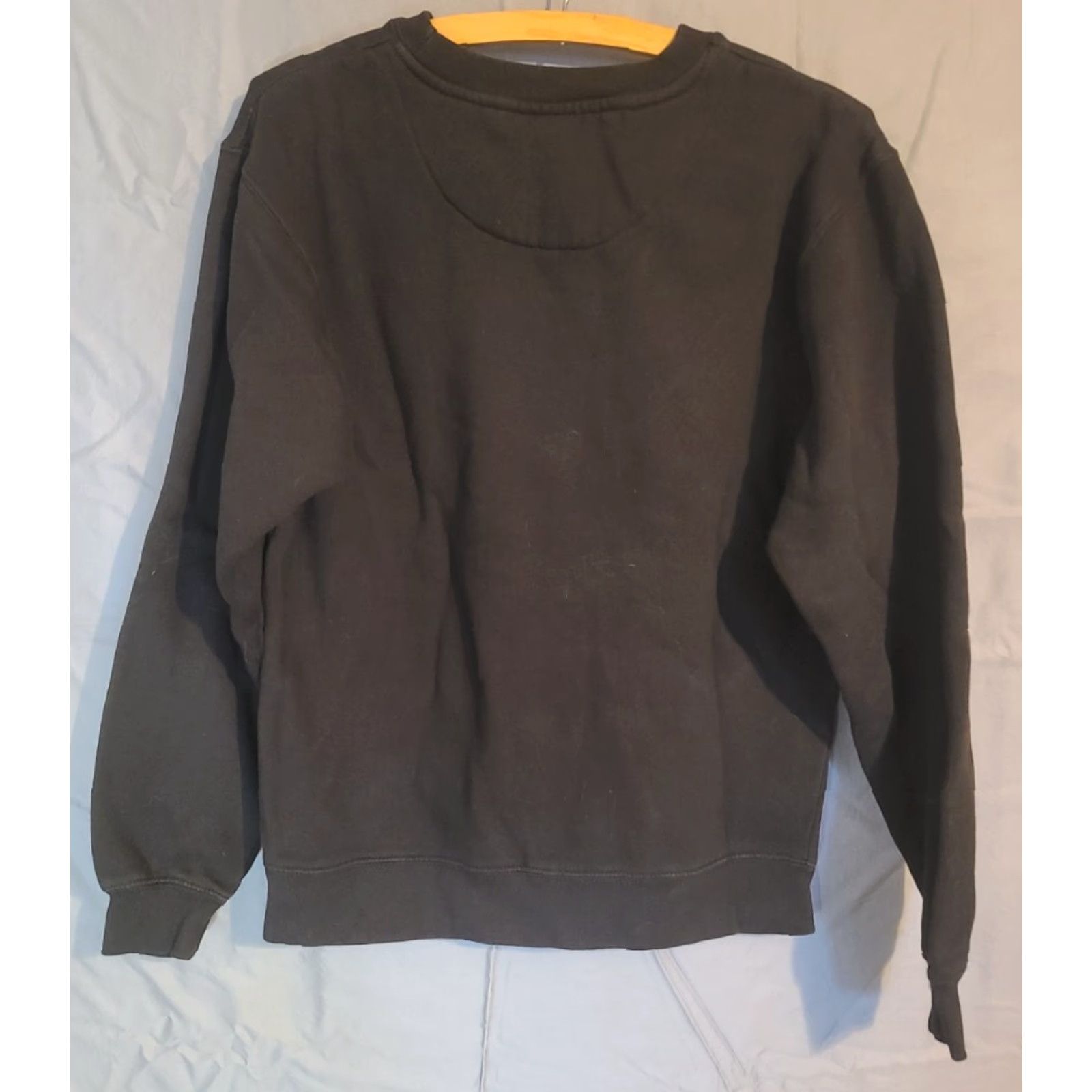 Delta VINTAGE Delta Mens Sweatshirt Cathulhu Black Small Winter Jumper Shirt Mens Black Cathulhu Graphic Print Delta 90s Halloween Theme Fashion Size US S / EU 44-46 / 1 - 4 Thumbnail