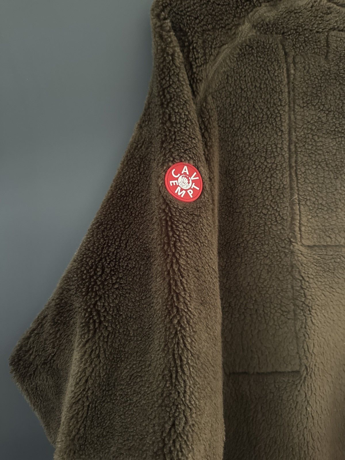 Cav Empt Cav Empt SS20 Teddy Fleece Brown Size US XL / EU 56 / 4 - 3 Thumbnail