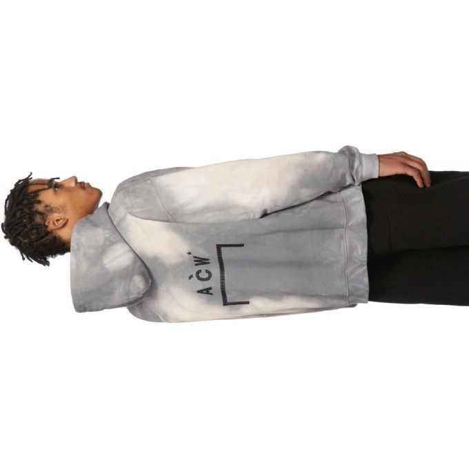 A-COLD-WALL* SSENSE Exclusive Grey Logo Hoodie Size XS / US 0-2 / IT 36-38 - 6 Thumbnail