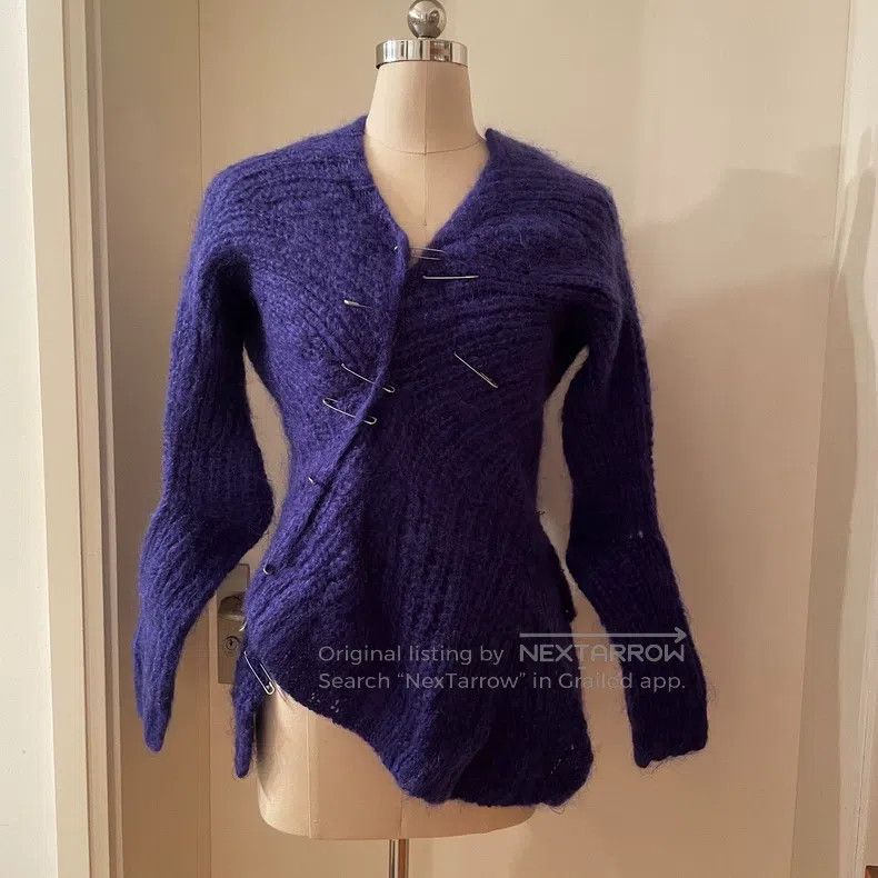 Junya Watanabe Junya Watanabe Pinned Wool Sweater Size S / US 4 / IT 40 - 1 Thumbnail