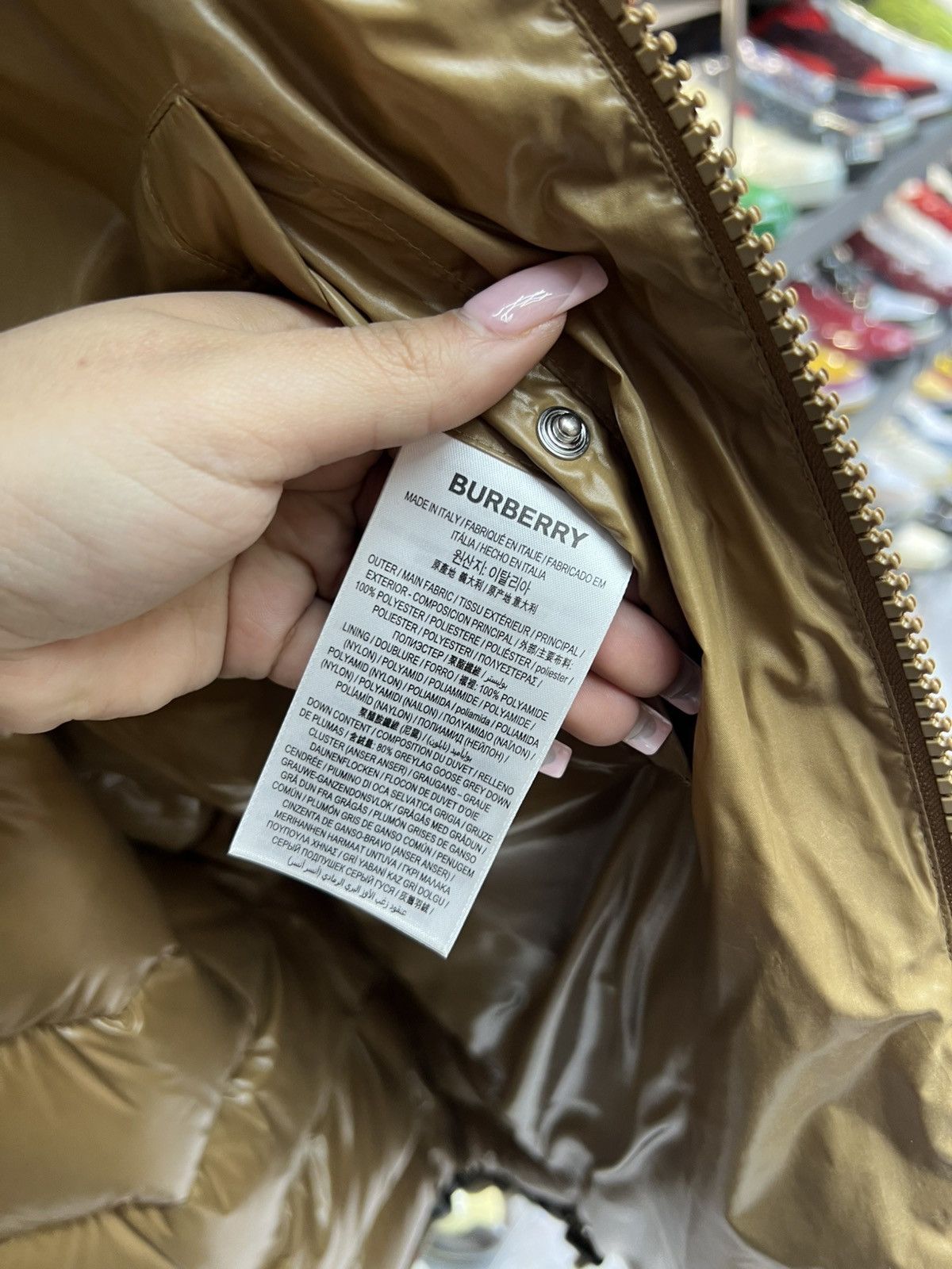Burberry Burberry Tape Puffer Jacket Size US L / EU 52-54 / 3 - 12 Thumbnail