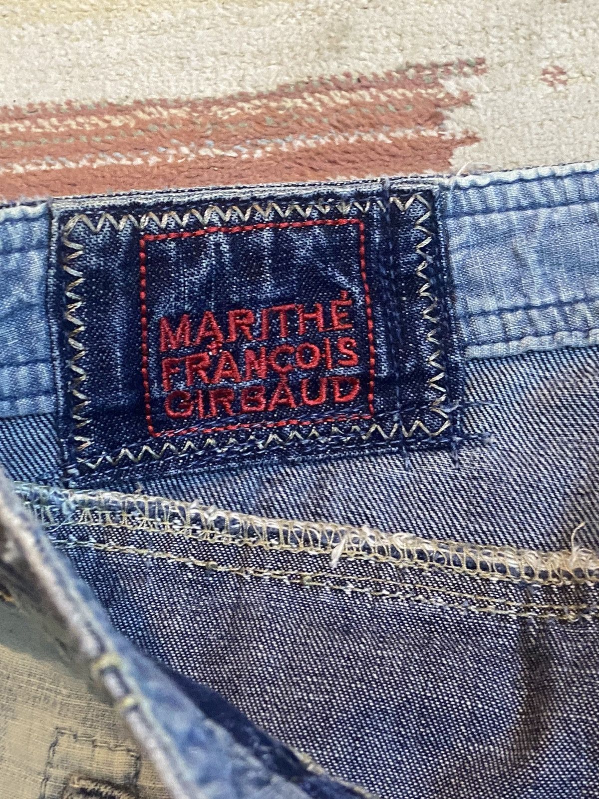 Marithe + Francois Girbaud ❗️ Distressed ❗️ Vintage MARITHE FRANCOIS GIRBAUD Pants Size US 32 / EU 48 - 14 Thumbnail