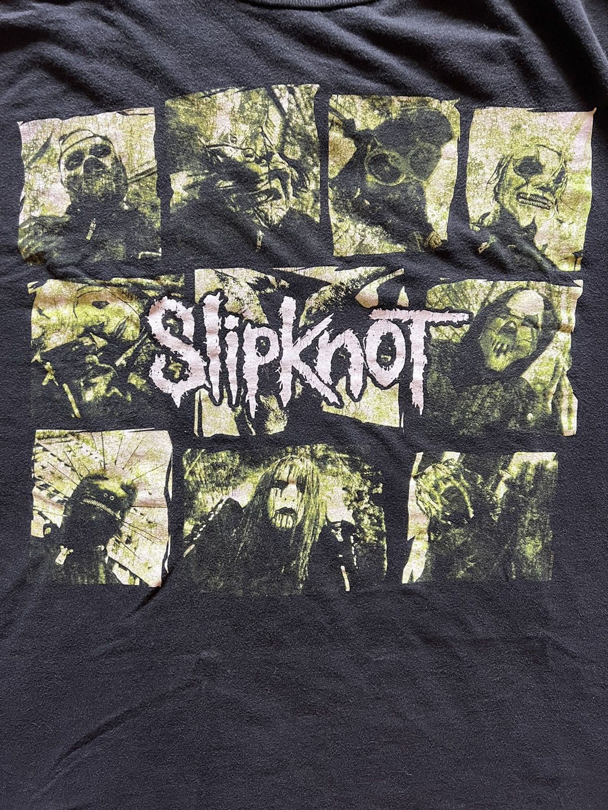 image of Band Tees x Slipknot 2001 Vintage Slipknot T-Shirt in Black, Men's (Size 2XL)